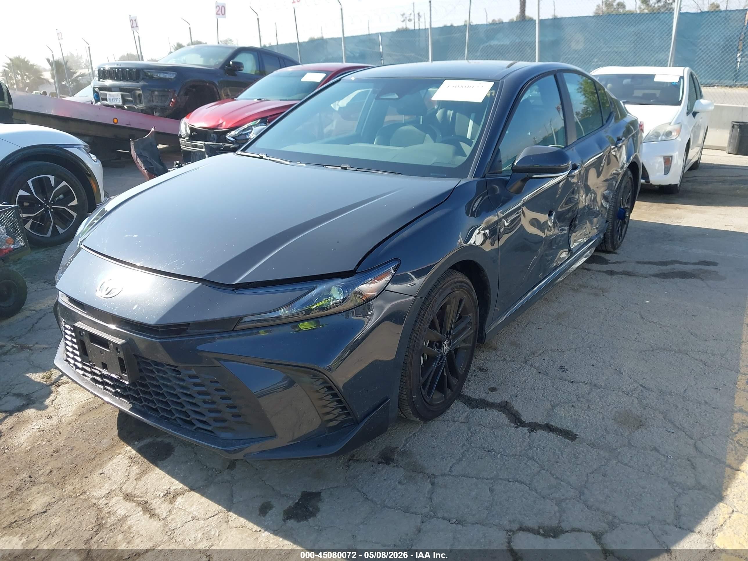 2026 Toyota Camry Se Серый vin: 4T1DAACK6TU224707