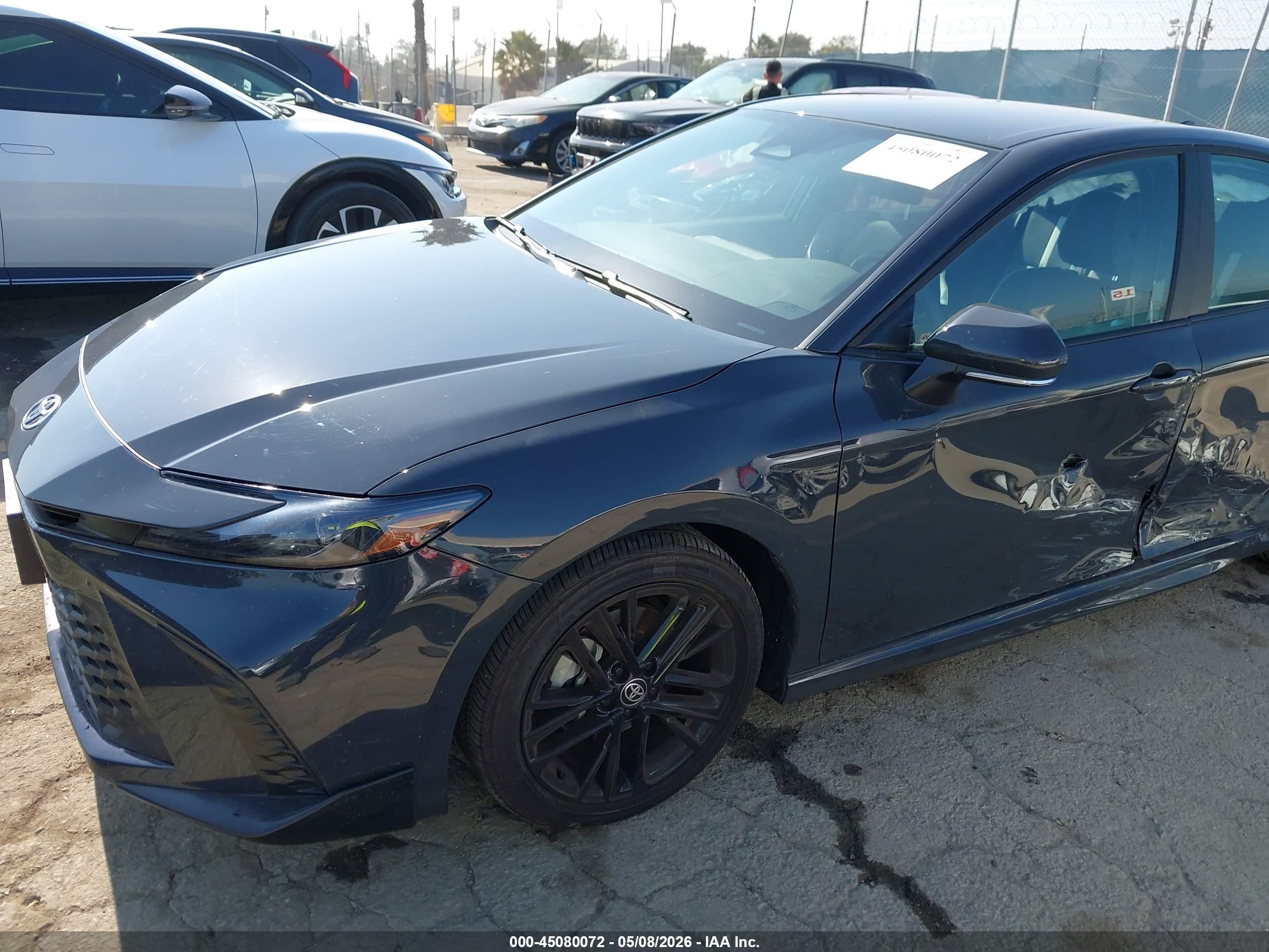 2026 Toyota Camry Se Серый vin: 4T1DAACK6TU224707