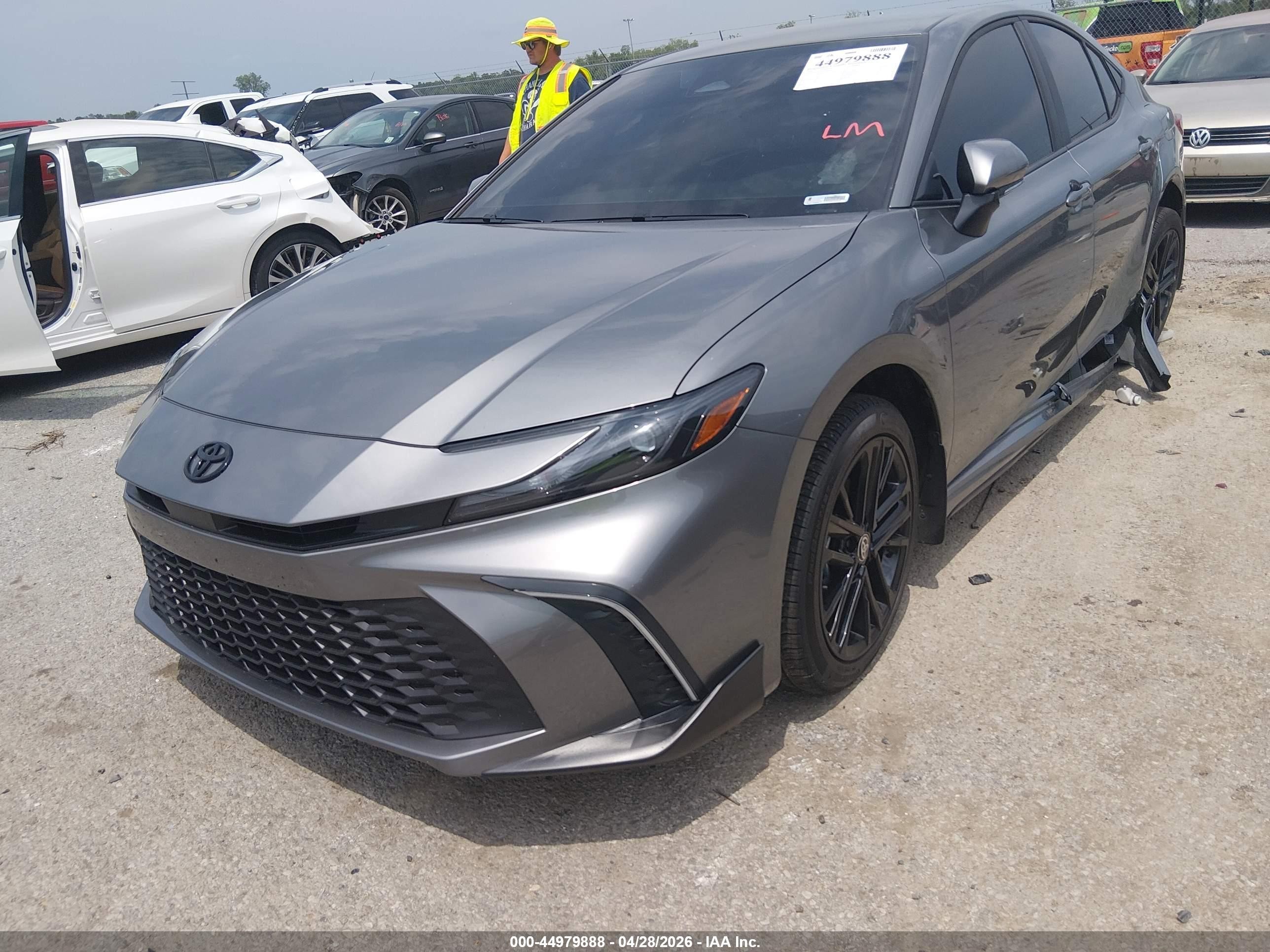 2026 Toyota Camry Se Gray vin: 4T1DAACK6TU685003