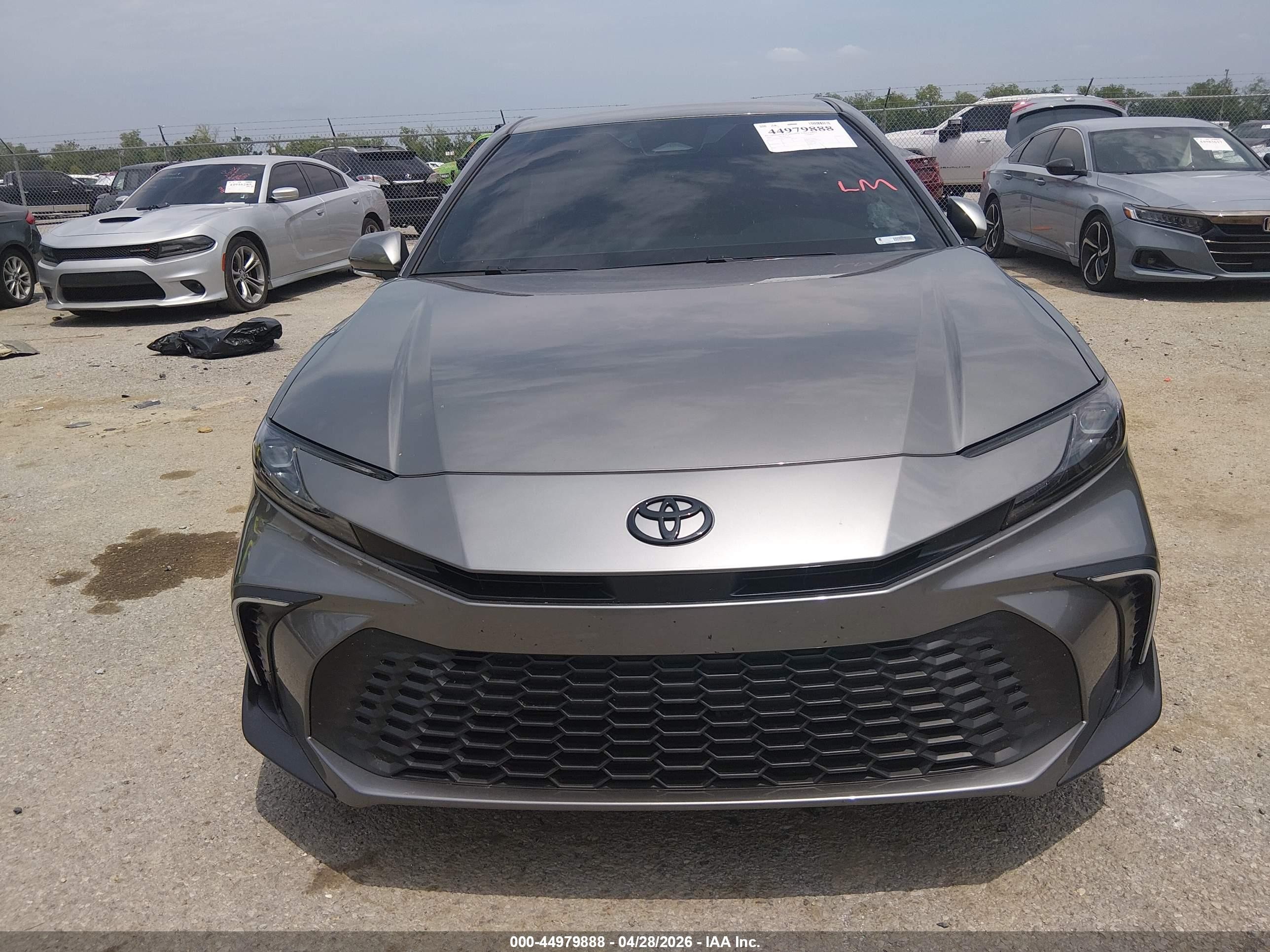 2026 Toyota Camry Se Gray vin: 4T1DAACK6TU685003