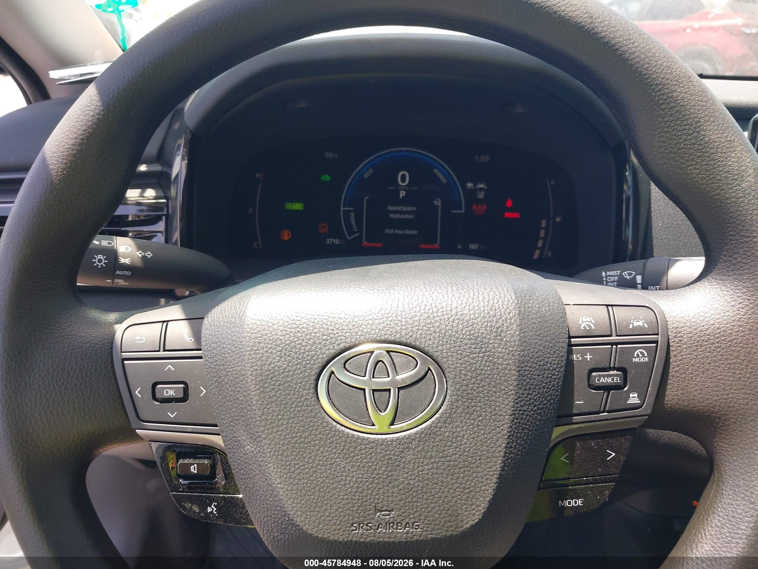2026 Toyota Camry Le White vin: 4T1DAACK6TU755065