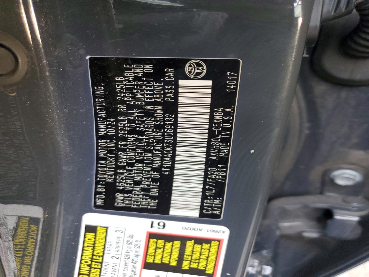 2025 Toyota Camry Xse Gray vin: 4T1DAACK7SU069132