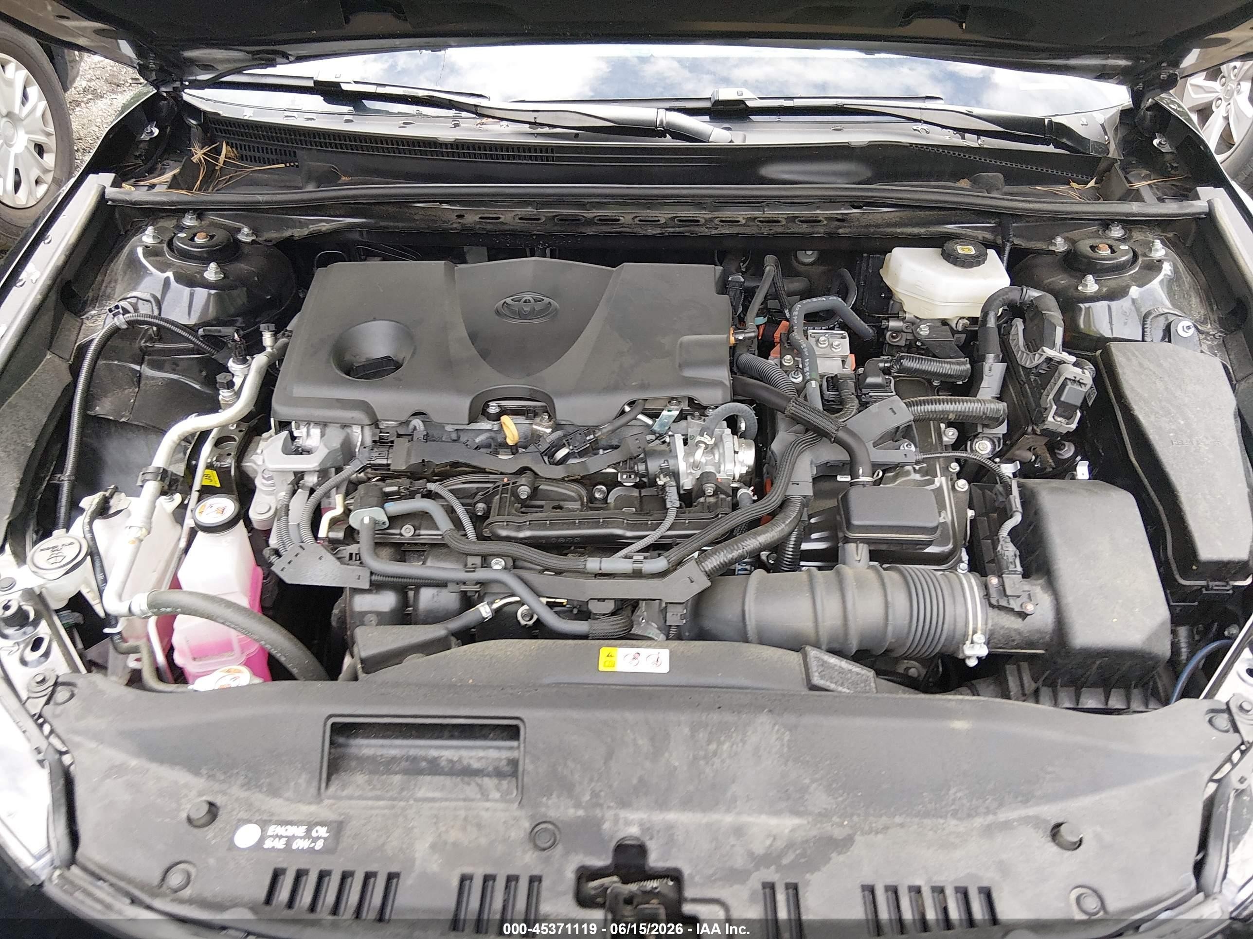 2025 Toyota Camry Le Black vin: 4T1DAACK7SU153953