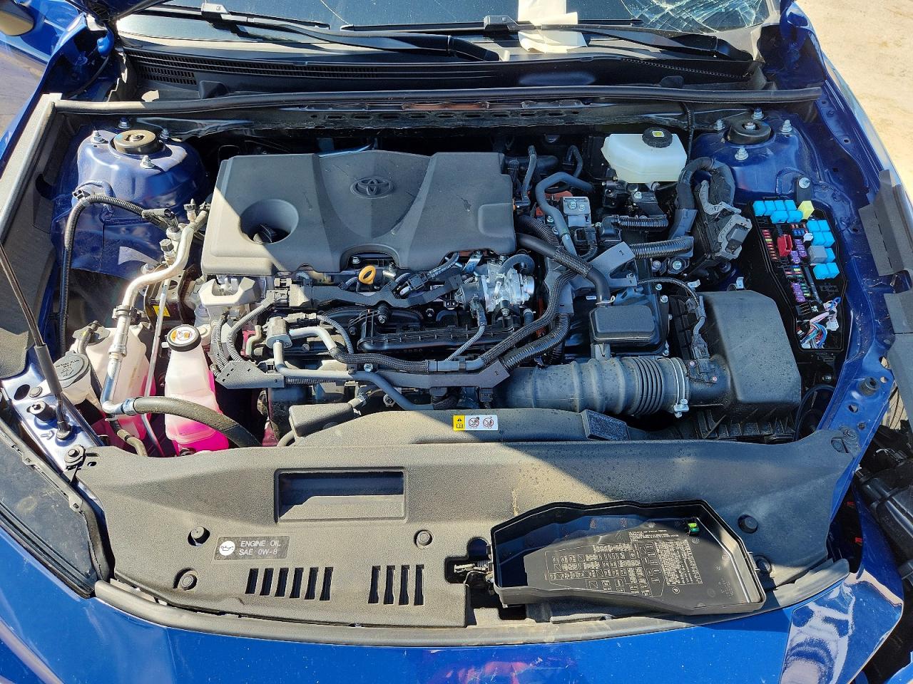 2025 Toyota Camry Se Синий vin: 4T1DAACK7SU182482