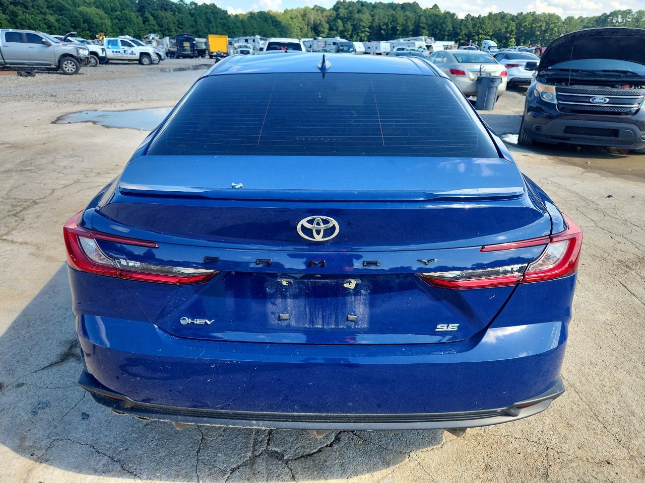 2025 Toyota Camry Se Синий vin: 4T1DAACK7SU182482