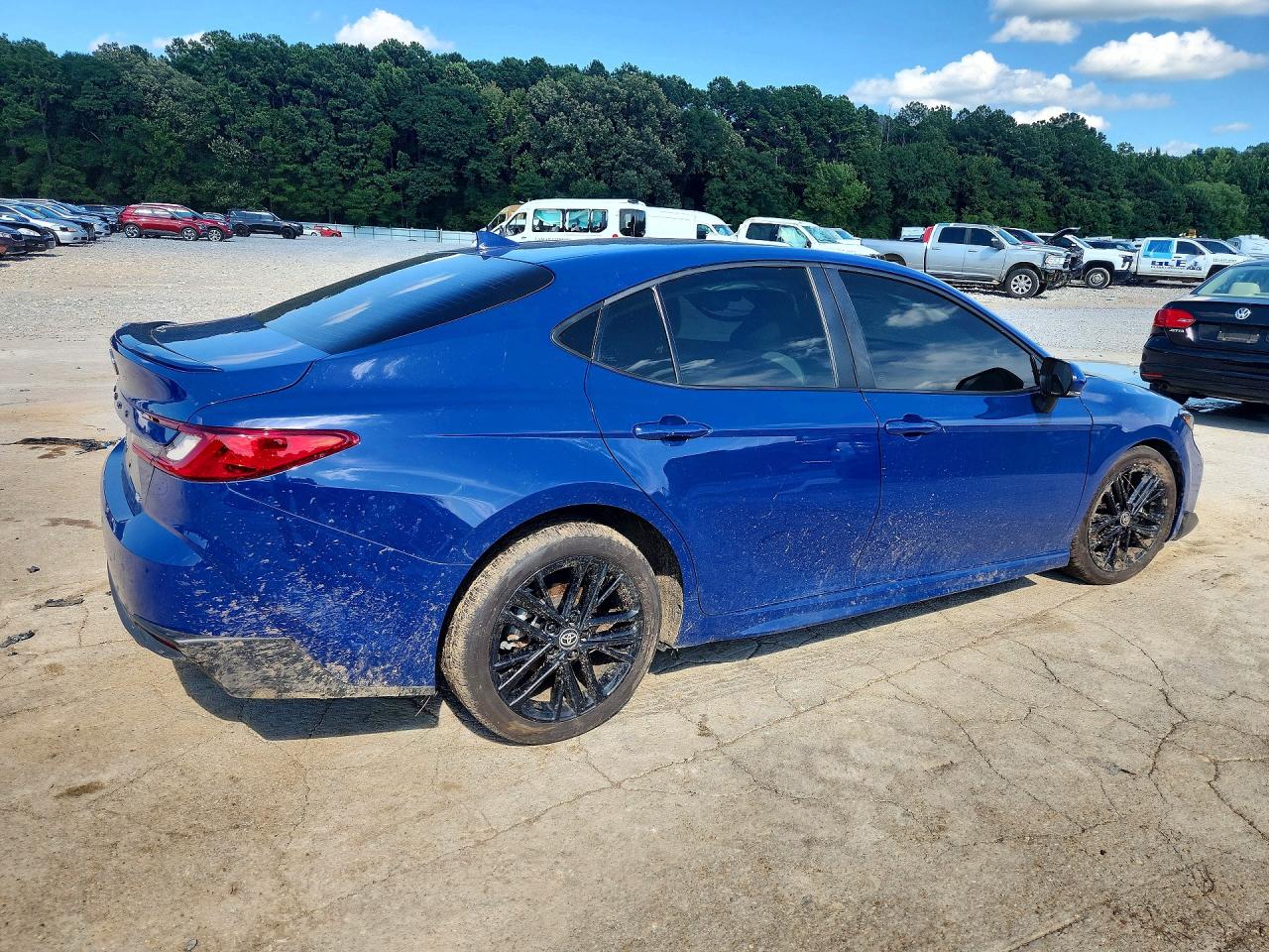 2025 Toyota Camry Se Синий vin: 4T1DAACK7SU182482