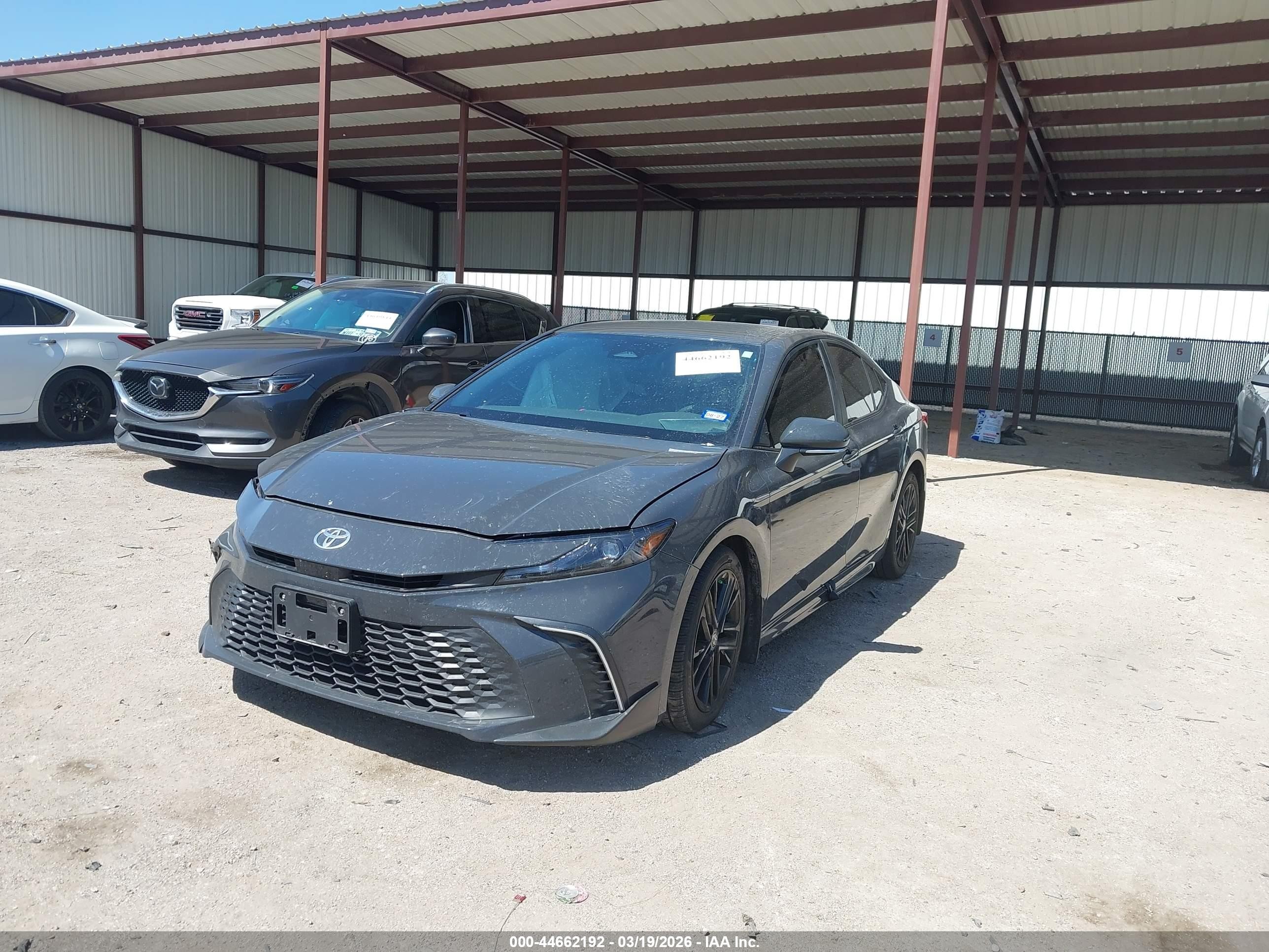 2025 Toyota Camry Se Black vin: 4T1DAACK7SU200723