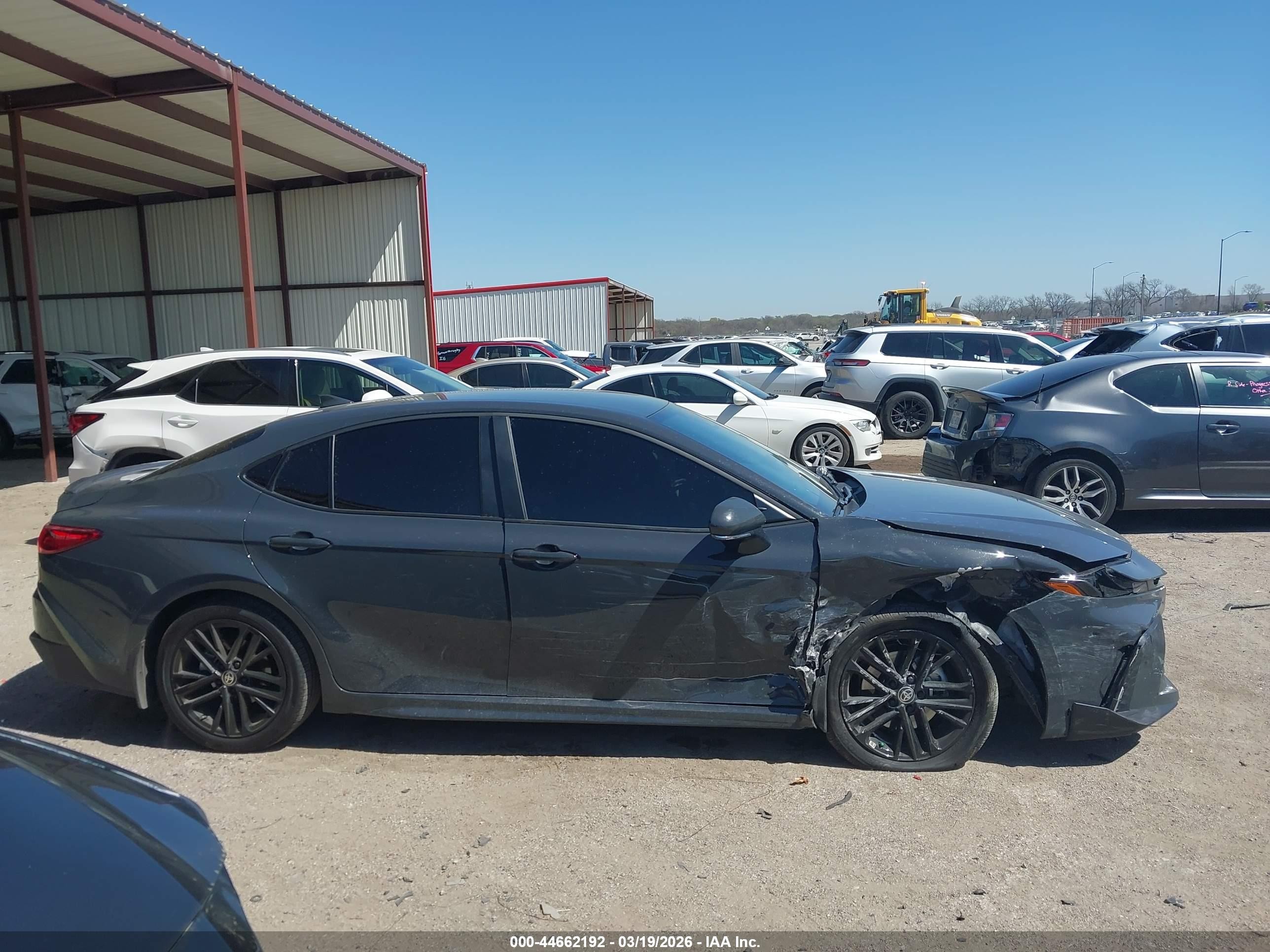 2025 Toyota Camry Se Black vin: 4T1DAACK7SU200723