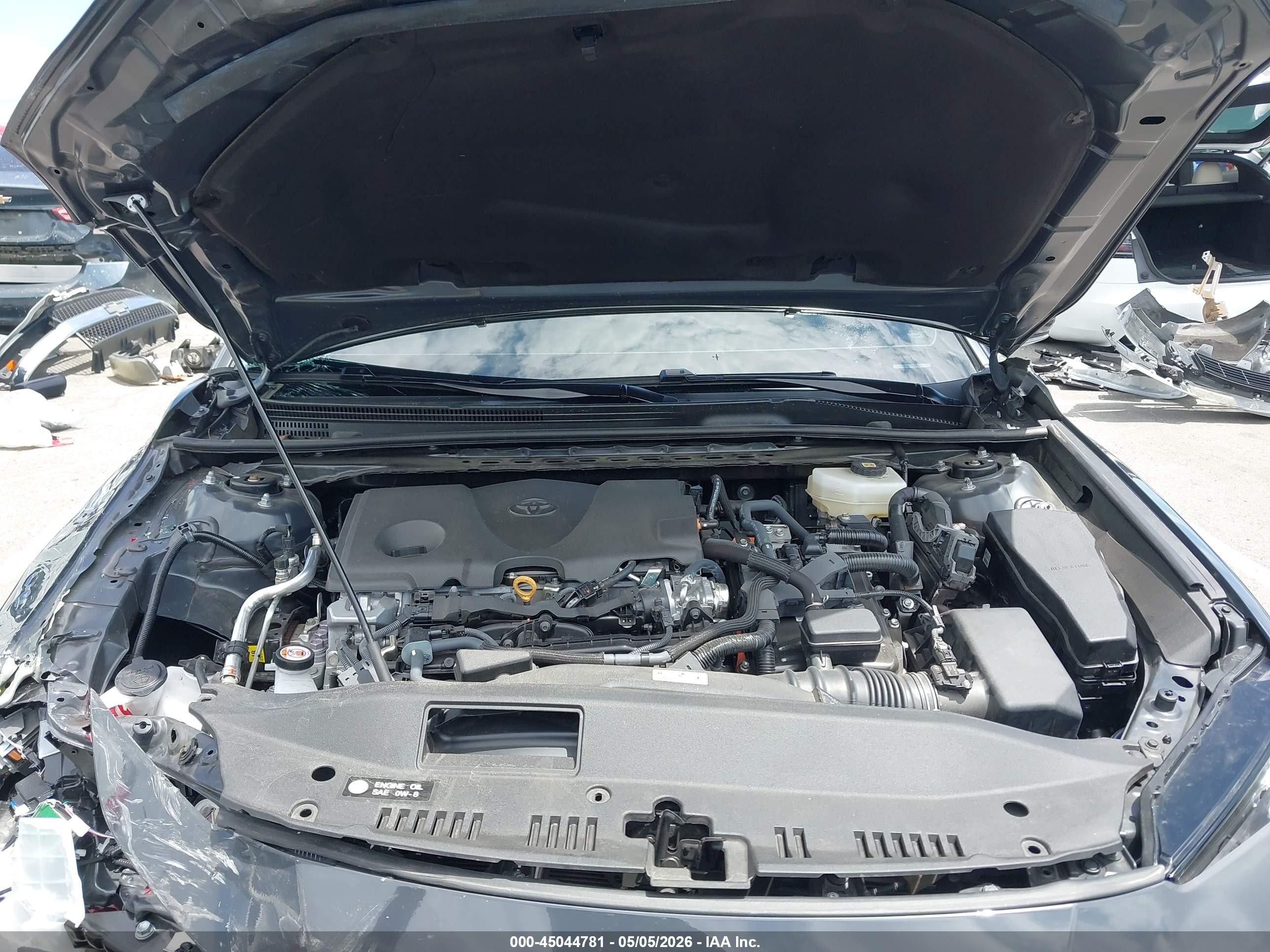 2025 Toyota Camry Le Серый vin: 4T1DAACK7SU602631