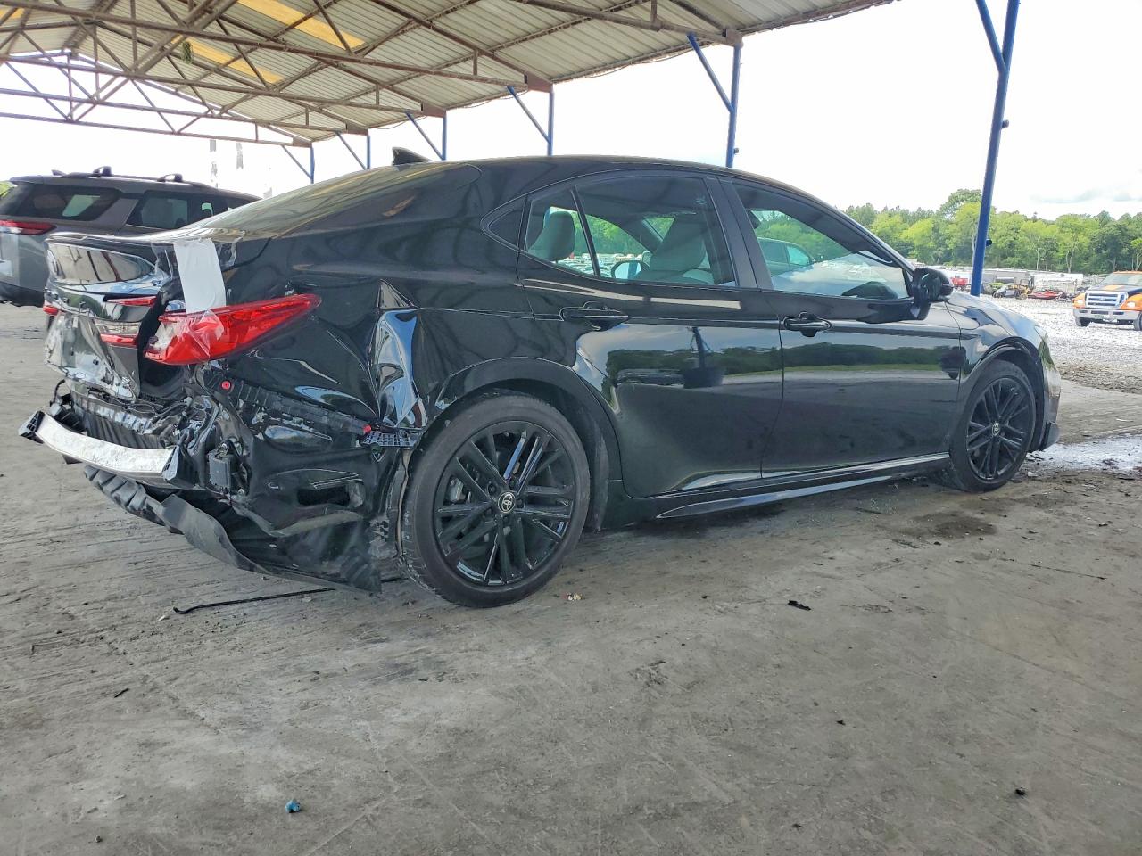 2025 Toyota Camry Se Black vin: 4T1DAACK7SU610714