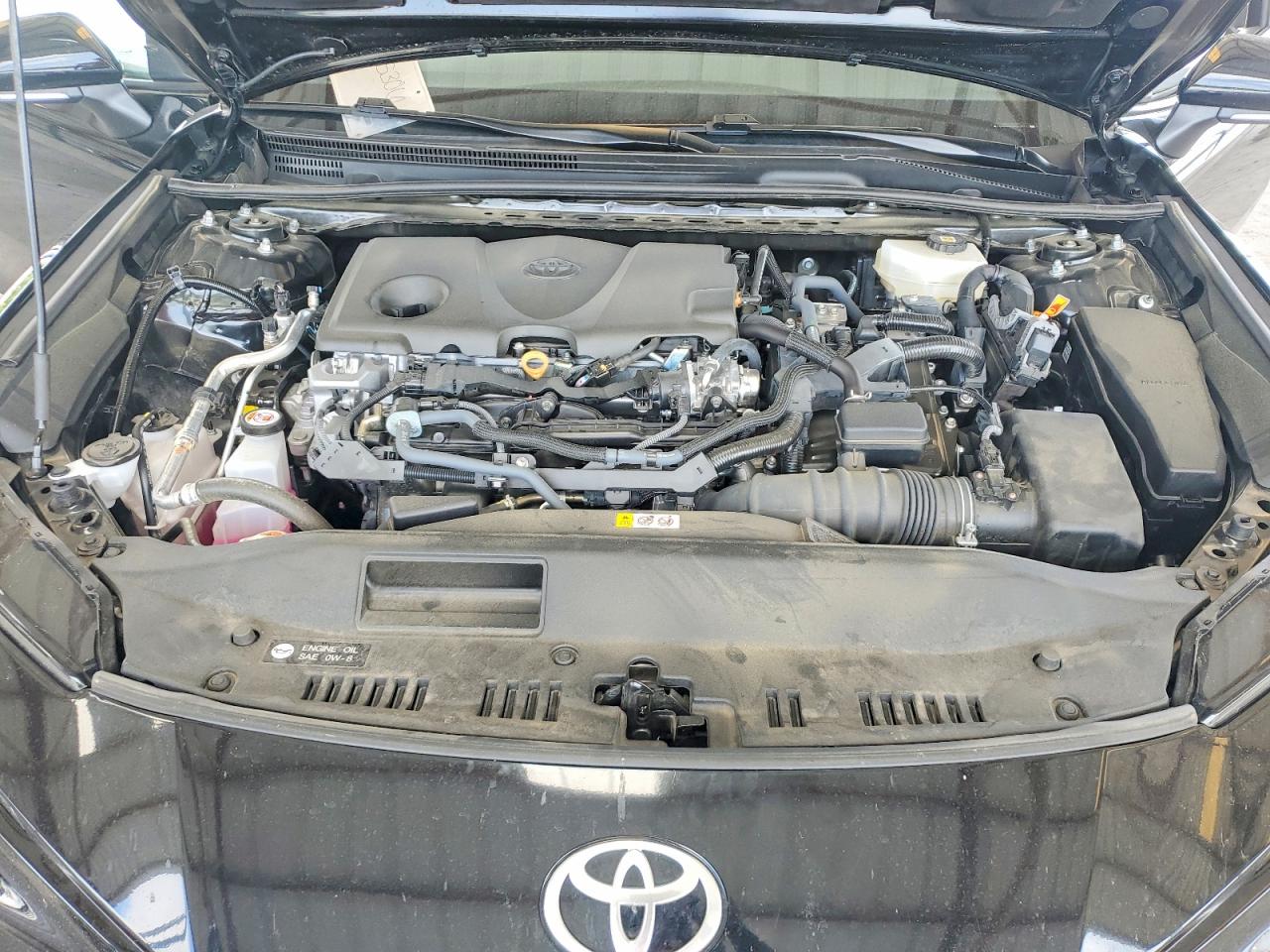 2025 Toyota Camry Se Black vin: 4T1DAACK7SU610714