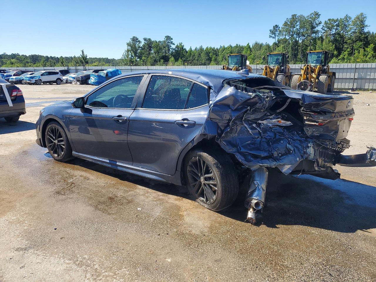 2026 Toyota Camry Se Blue vin: 4T1DAACK7TU715965