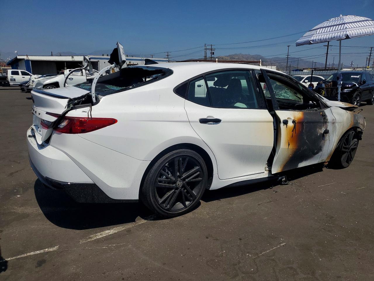 2026 Toyota Camry Nightshade White vin: 4T1DAACK7TU732331
