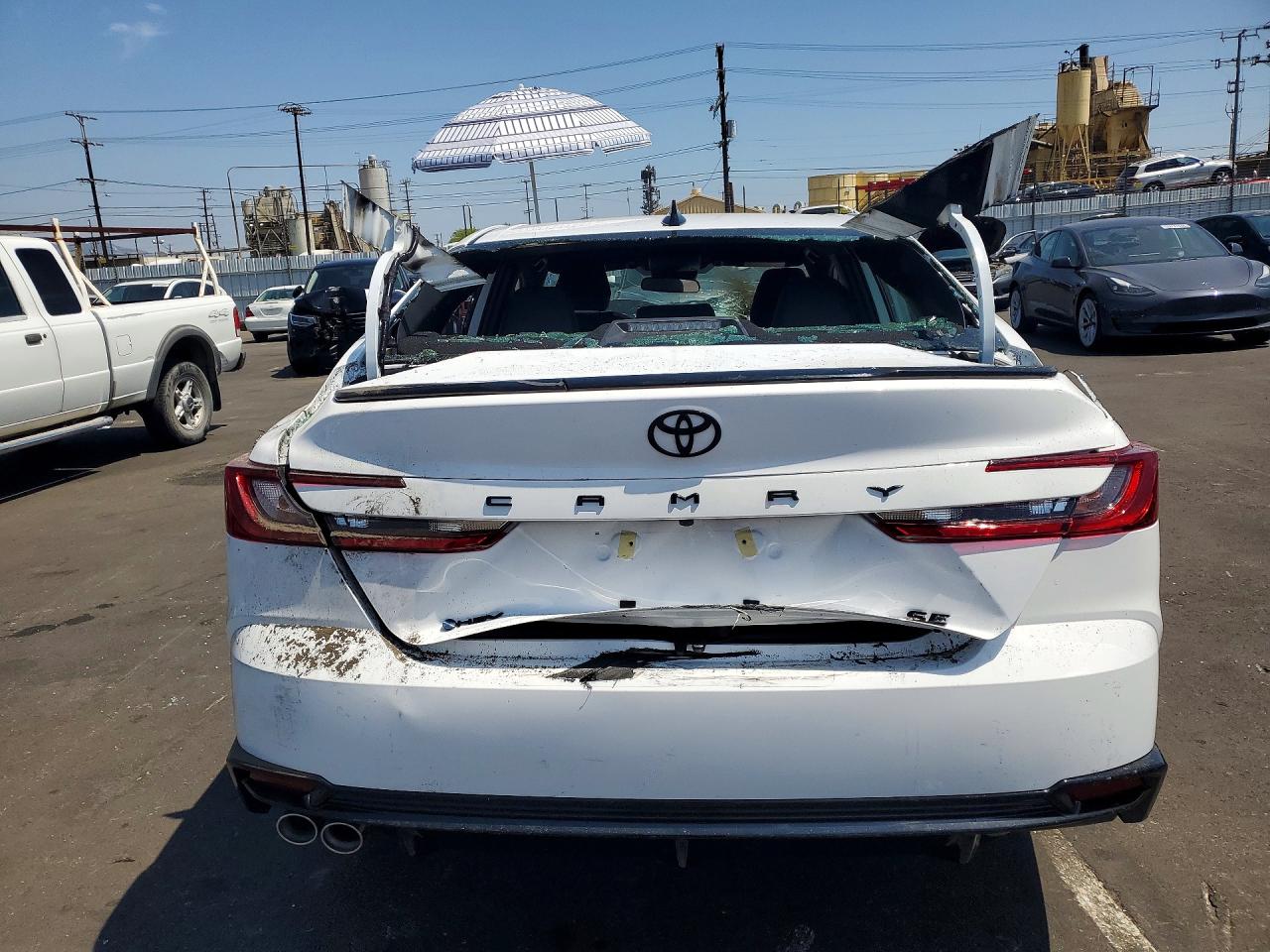 2026 Toyota Camry Nightshade White vin: 4T1DAACK7TU732331