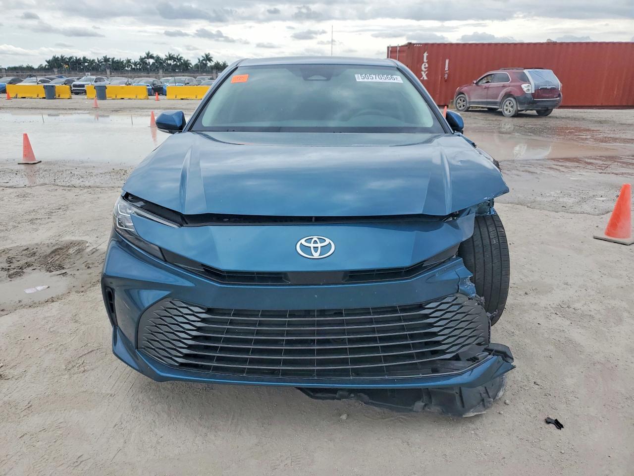 2025 Toyota Camry Xle Blue vin: 4T1DAACK8SU037726