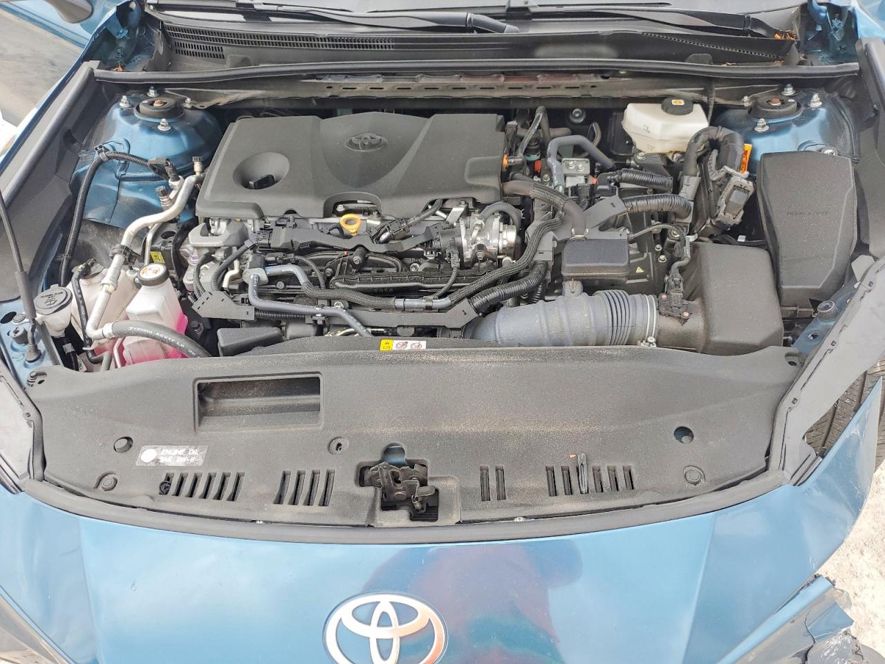 2025 Toyota Camry Xle Blue vin: 4T1DAACK8SU037726