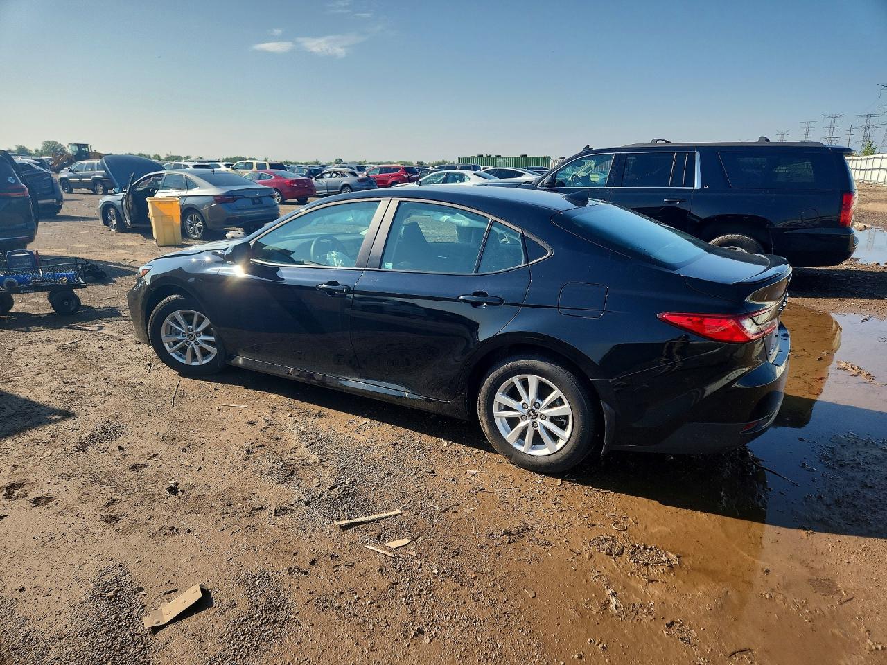 2025 Toyota Camry Xse Black vin: 4T1DAACK8SU202223