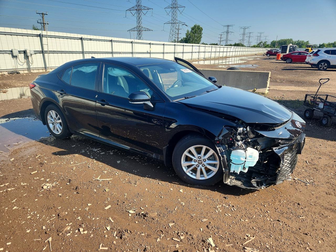 2025 Toyota Camry Xse Black vin: 4T1DAACK8SU202223