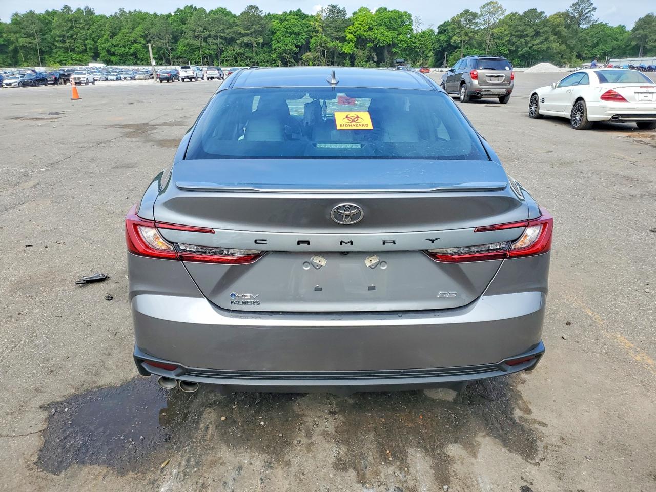 2025 Toyota Camry Se Gray vin: 4T1DAACK8SU589386