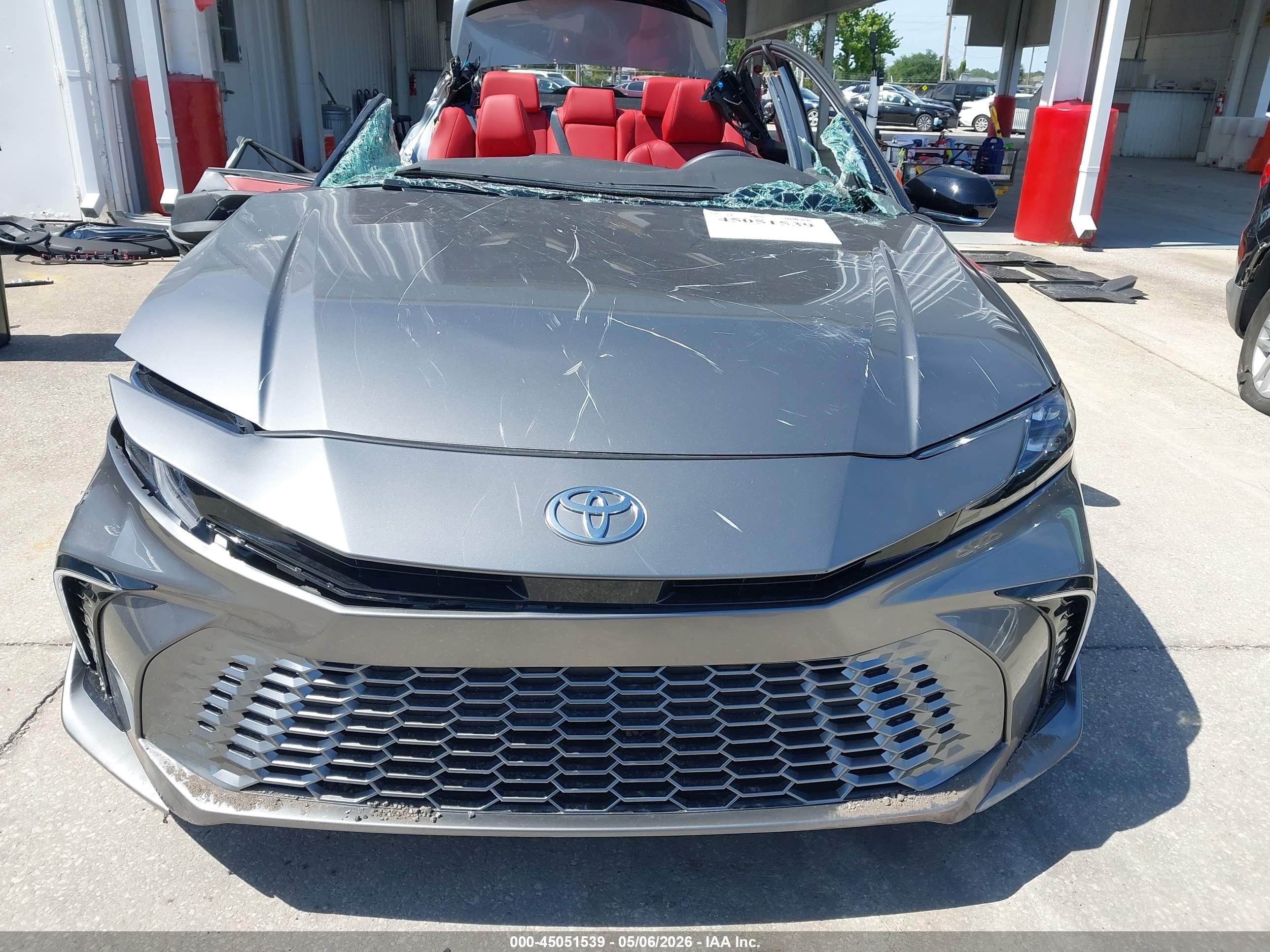 2026 Toyota Camry Xse Серый vin: 4T1DAACK8TU656943