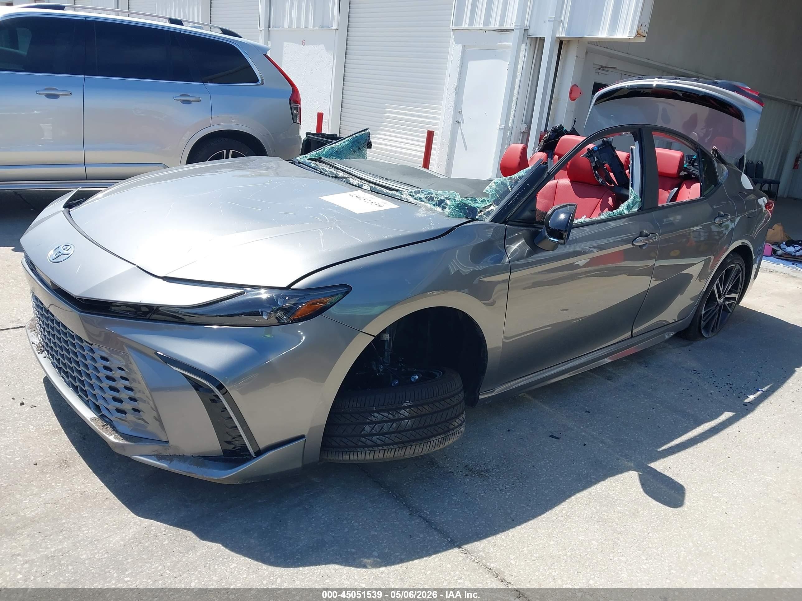 2026 Toyota Camry Xse Серый vin: 4T1DAACK8TU656943