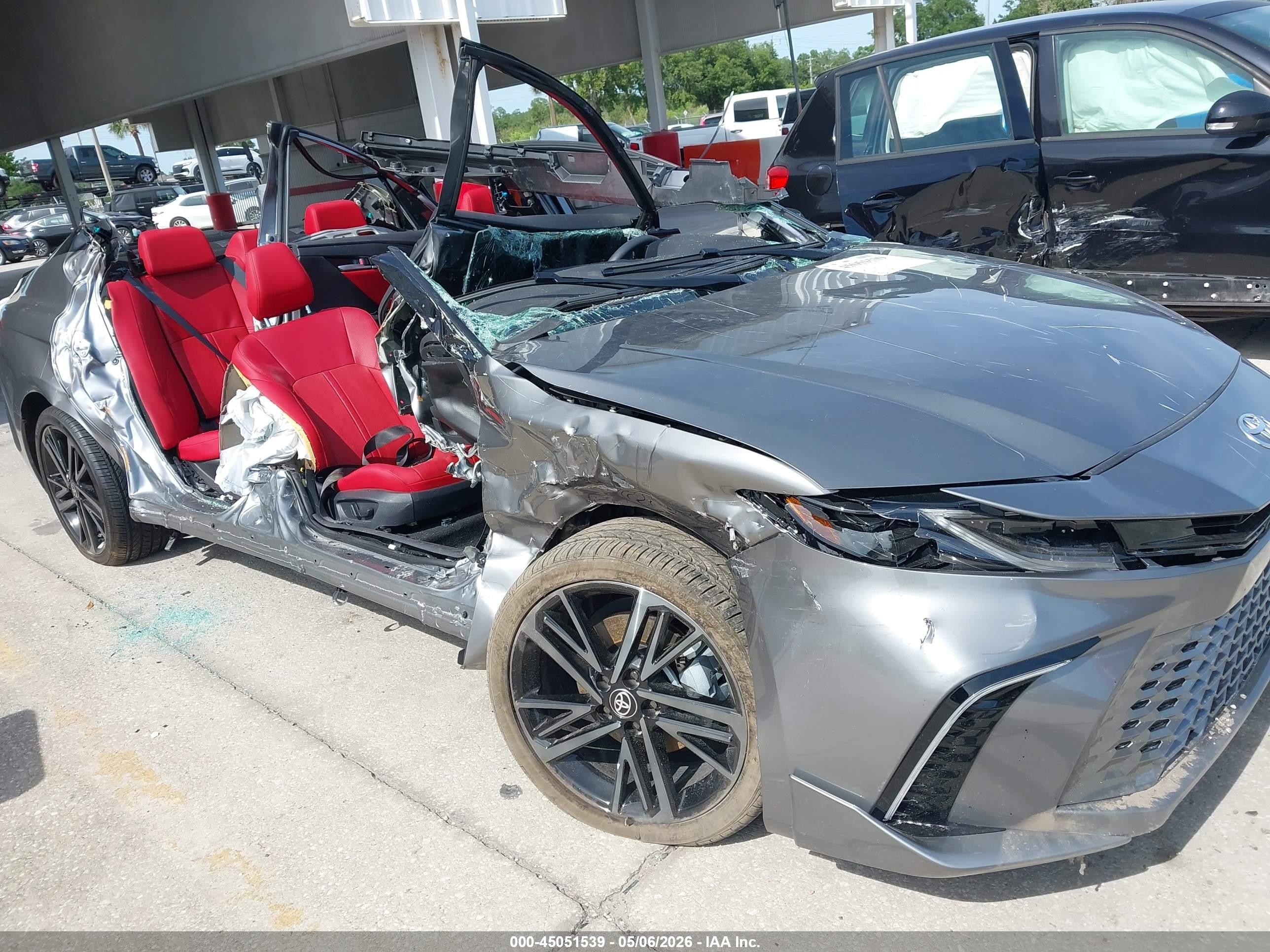 2026 Toyota Camry Xse Серый vin: 4T1DAACK8TU656943