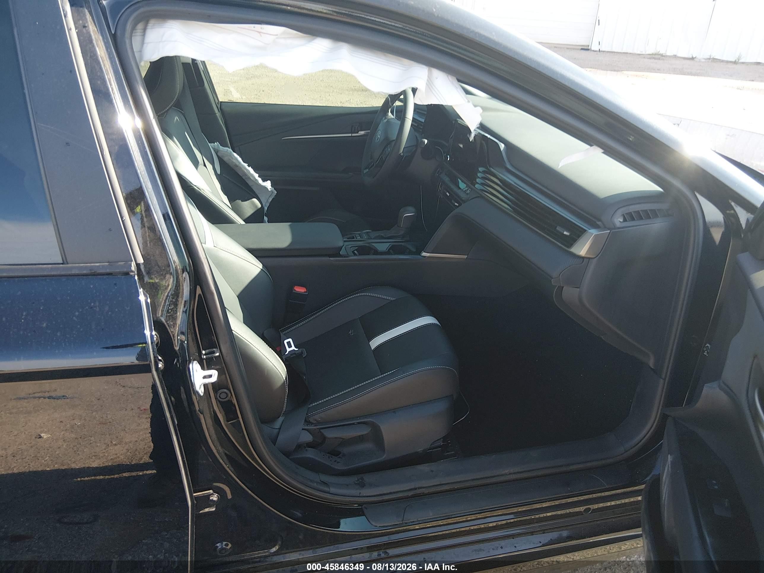 2026 Toyota Camry Se Черный vin: 4T1DAACK8TU694575