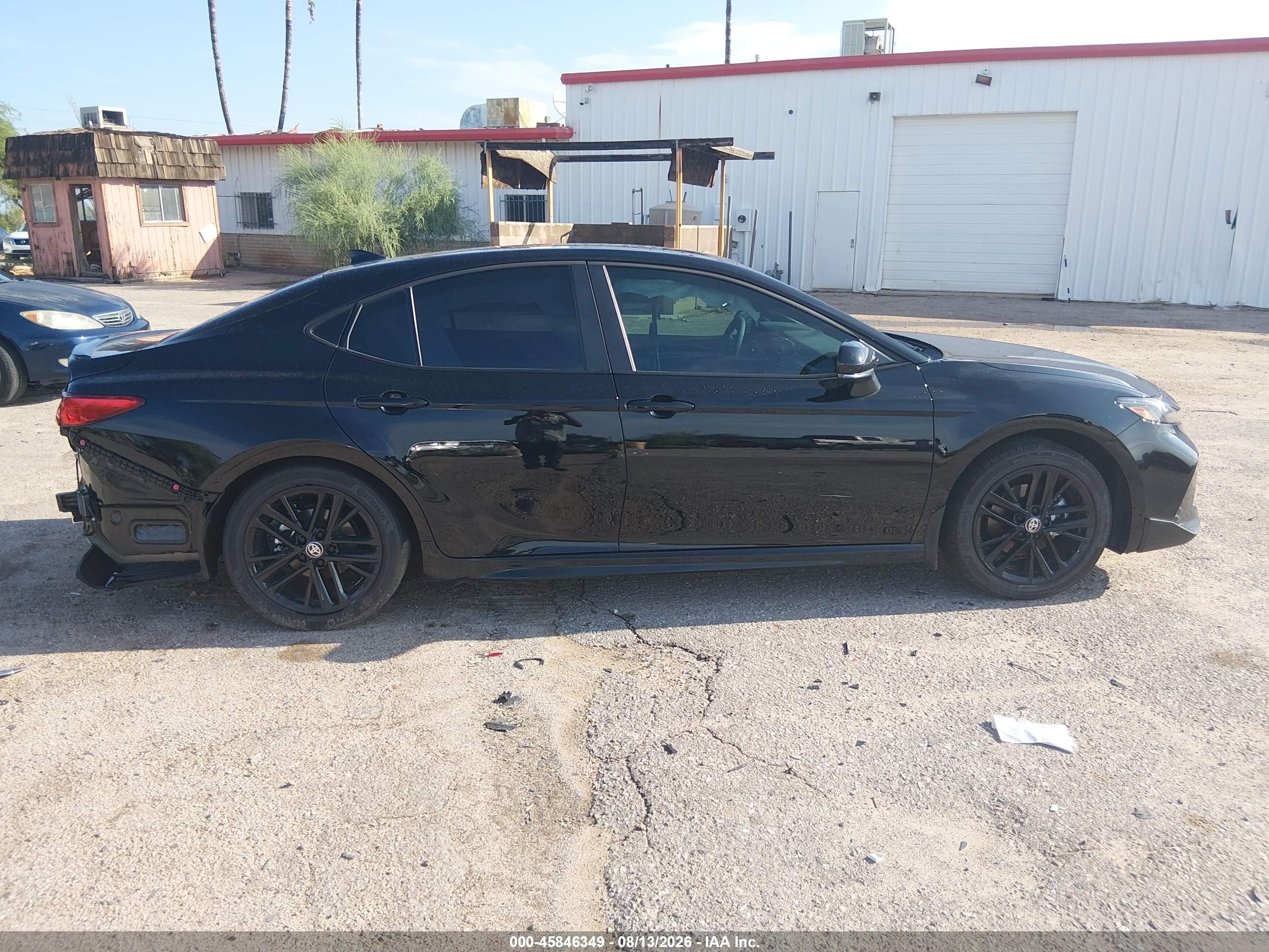 2026 Toyota Camry Se Черный vin: 4T1DAACK8TU694575