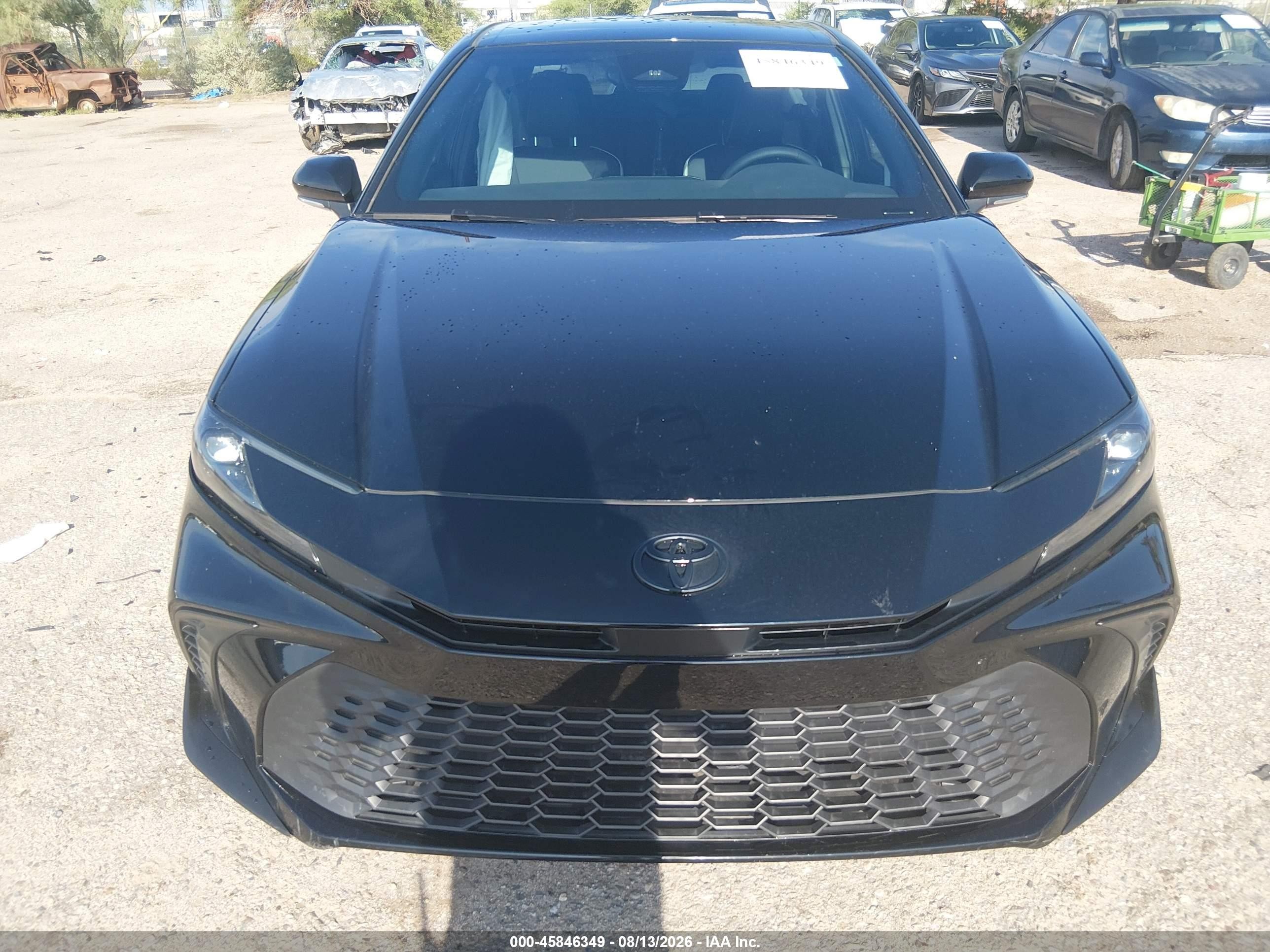 2026 Toyota Camry Se Черный vin: 4T1DAACK8TU694575