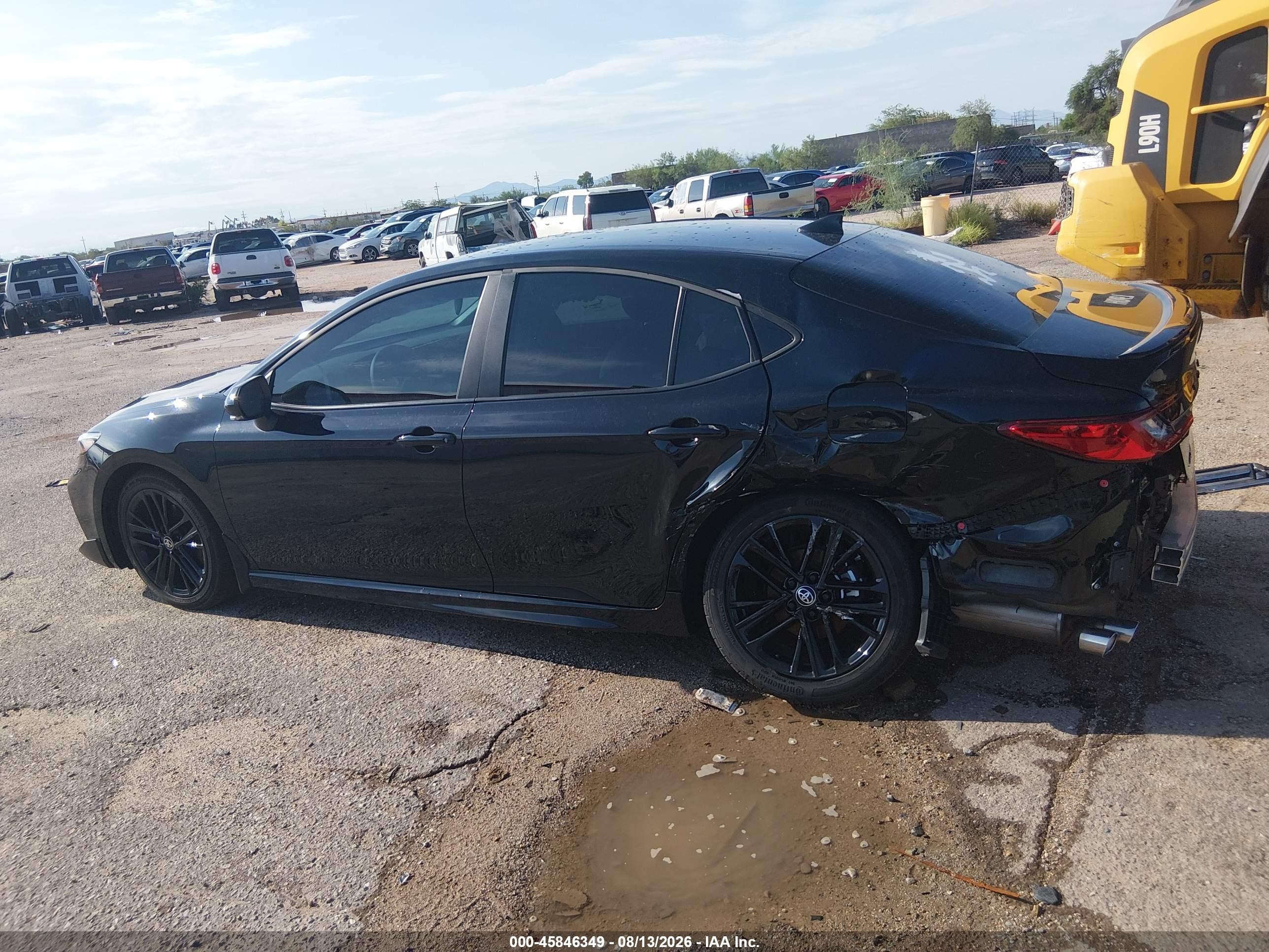 2026 Toyota Camry Se Черный vin: 4T1DAACK8TU694575