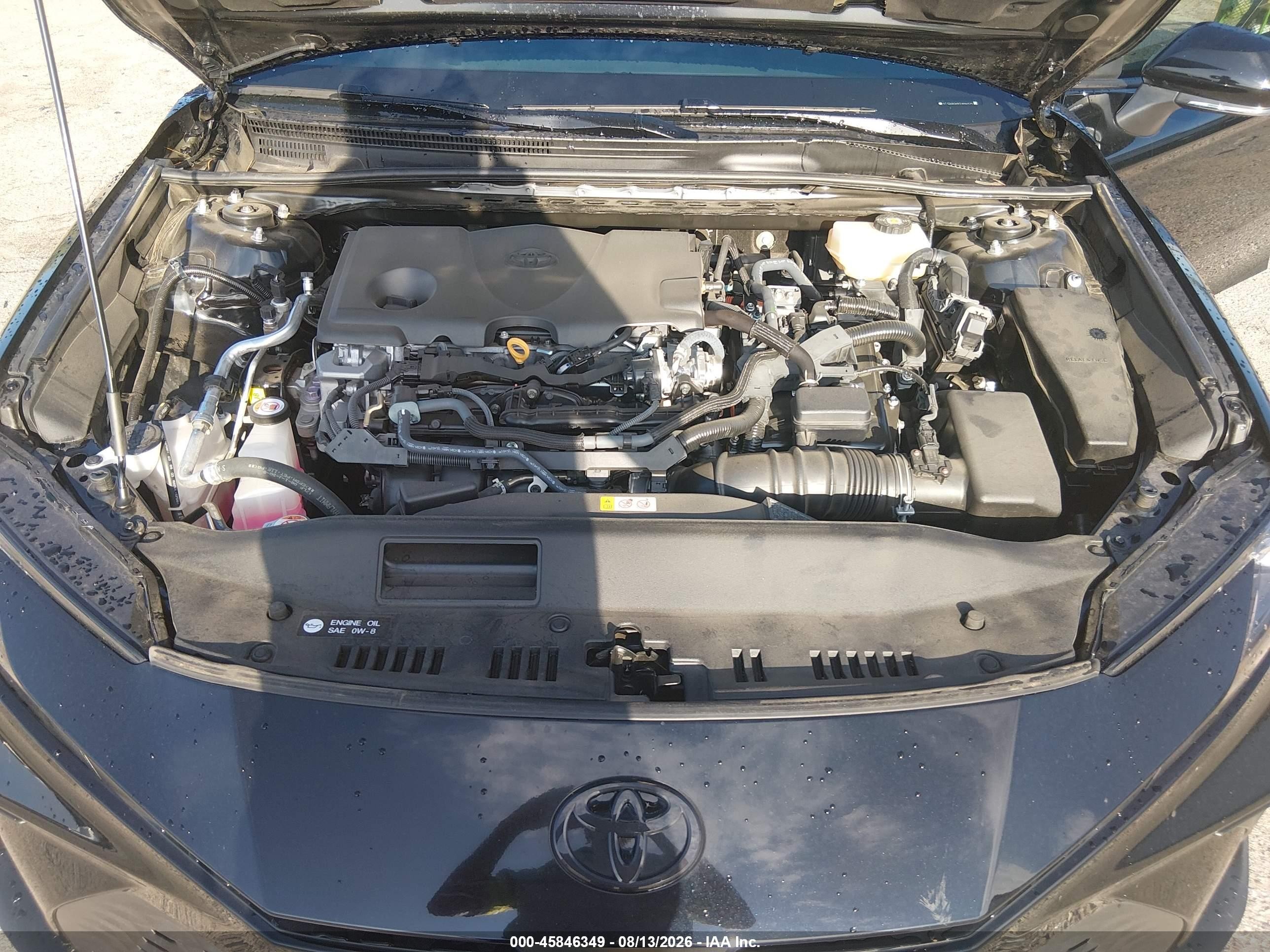 2026 Toyota Camry Se Черный vin: 4T1DAACK8TU694575