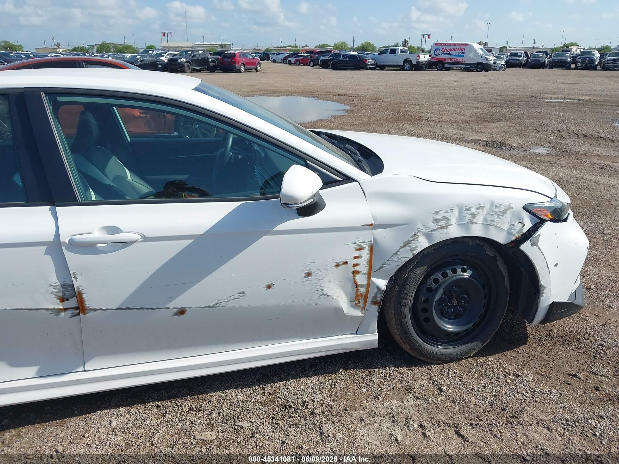 2025 Toyota Camry Se White vin: 4T1DAACK9SU100025