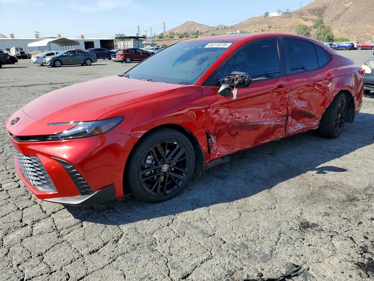 2025 Toyota Camry Se Красный vin: 4T1DAACK9SU101370