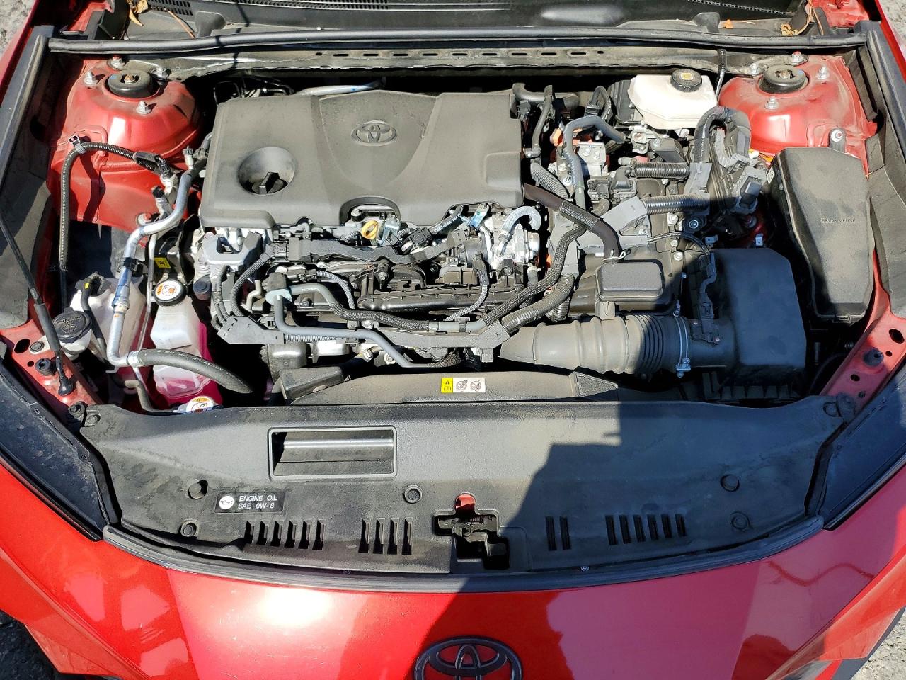2025 Toyota Camry Se Красный vin: 4T1DAACK9SU101370