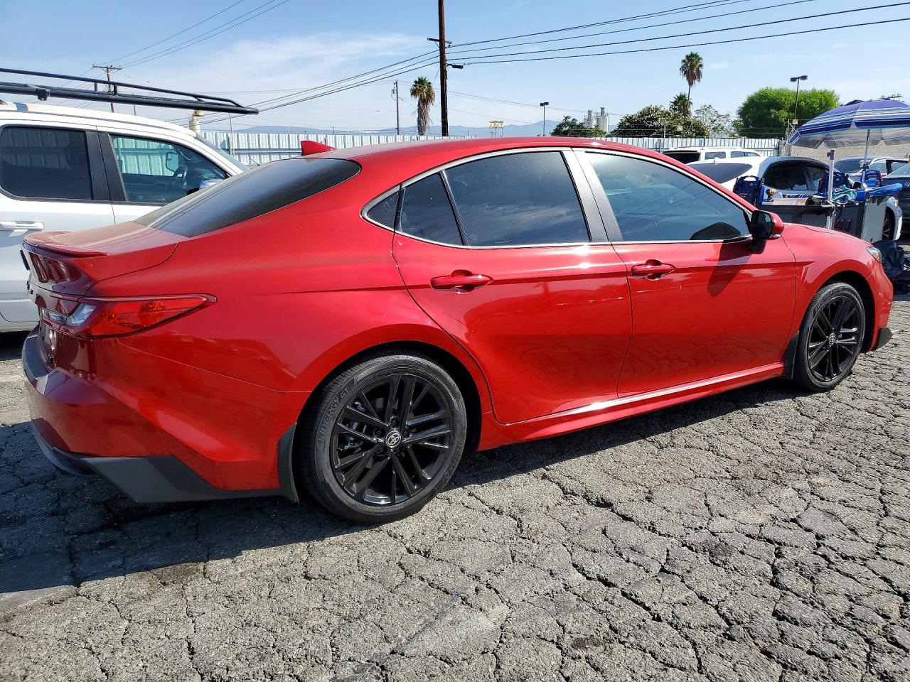 2025 Toyota Camry Se Красный vin: 4T1DAACK9SU101370