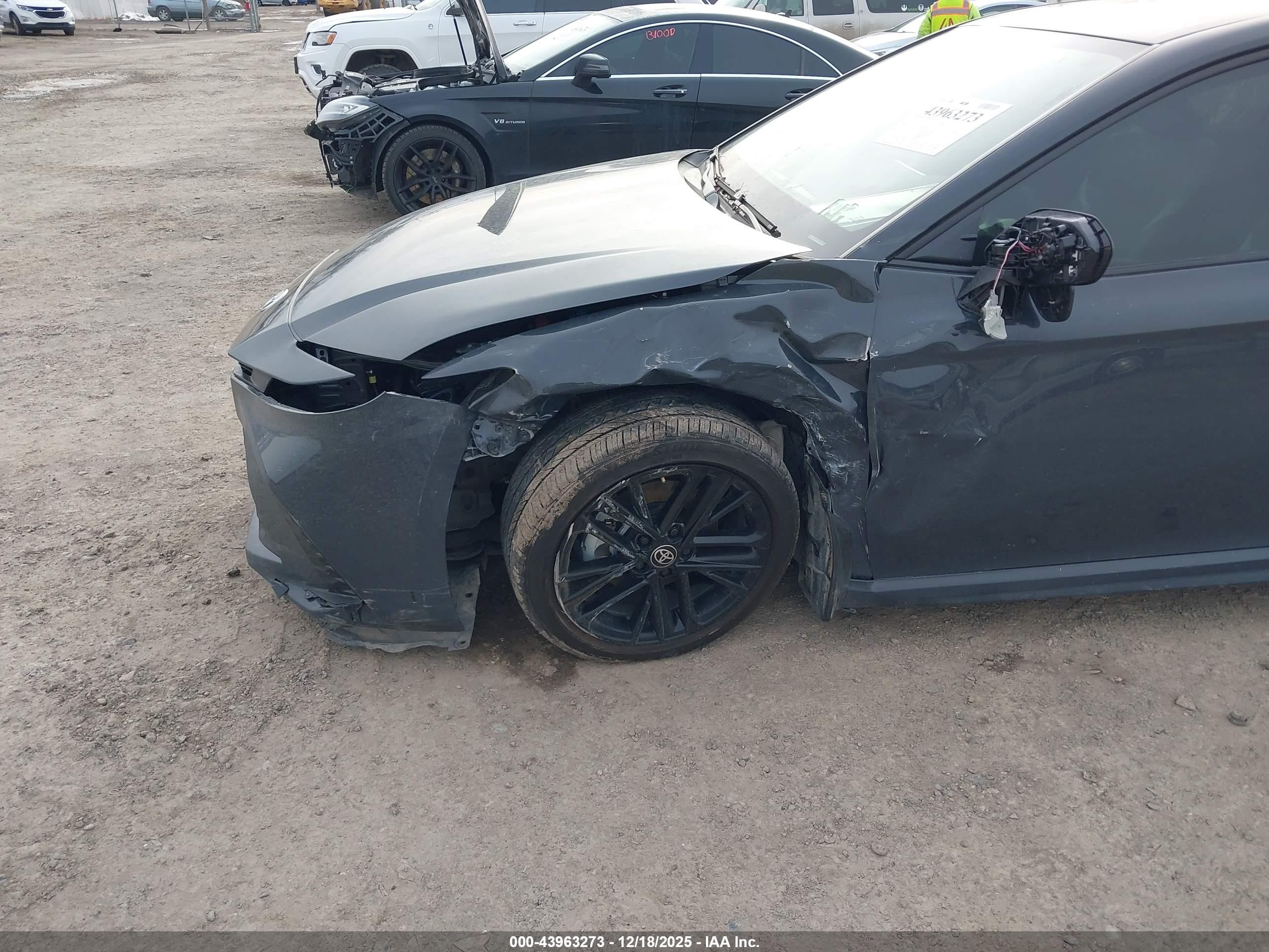 2025 Toyota Camry Se Gray vin: 4T1DAACK9SU117164