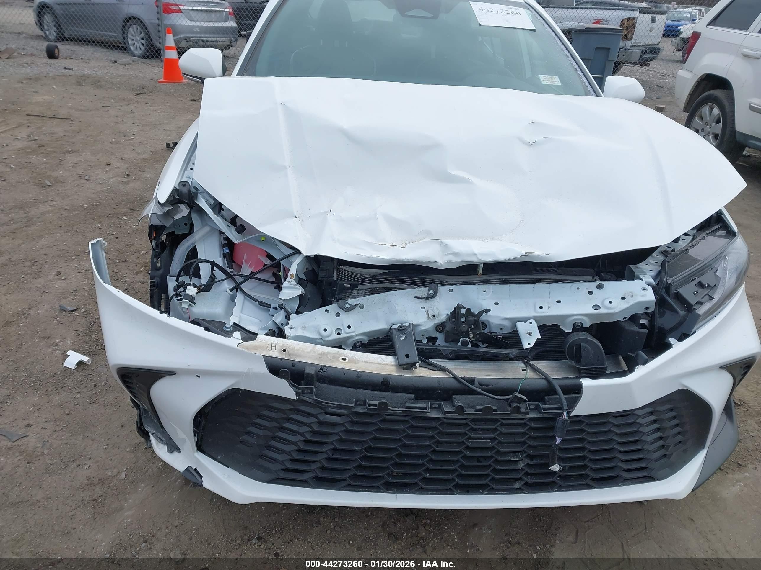 2025 Toyota Camry Se White vin: 4T1DAACK9SU145451