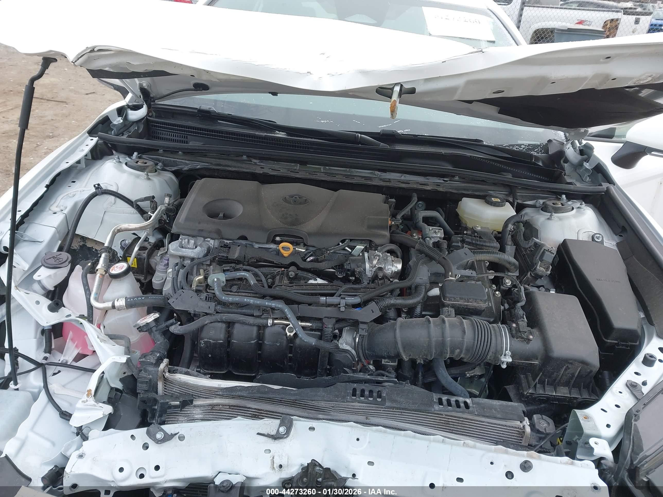 2025 Toyota Camry Se White vin: 4T1DAACK9SU145451