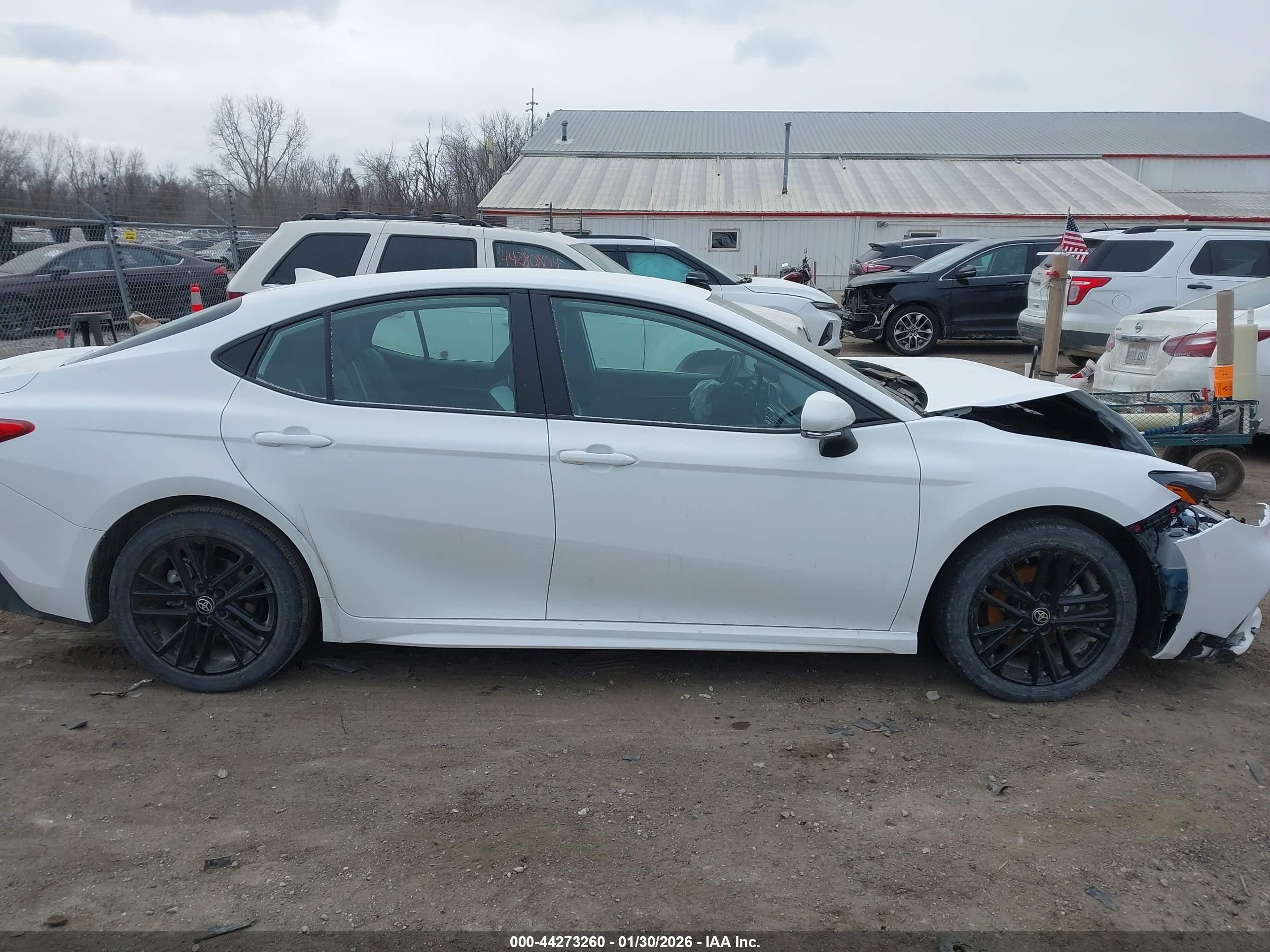 2025 Toyota Camry Se White vin: 4T1DAACK9SU145451