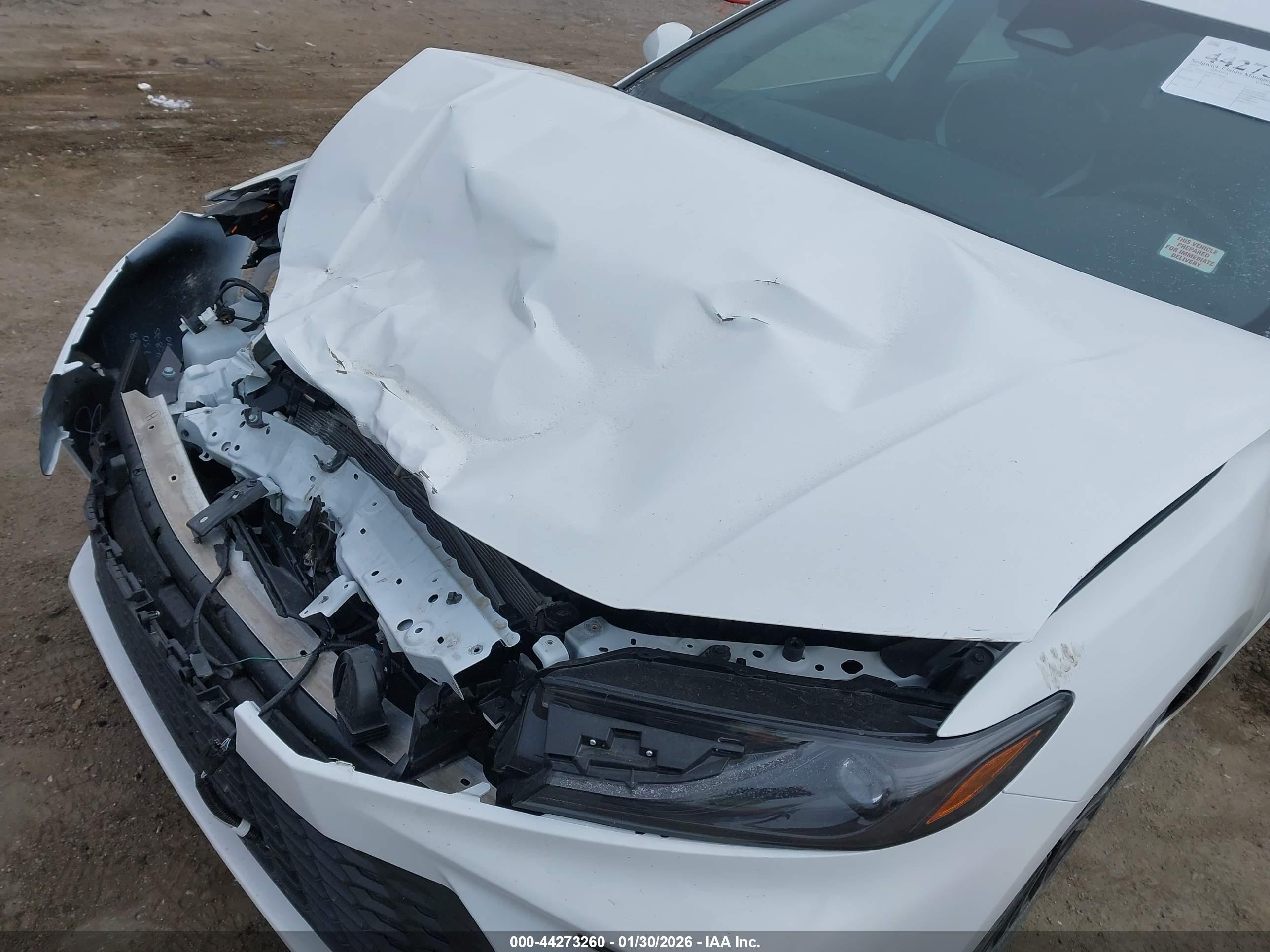 2025 Toyota Camry Se White vin: 4T1DAACK9SU145451