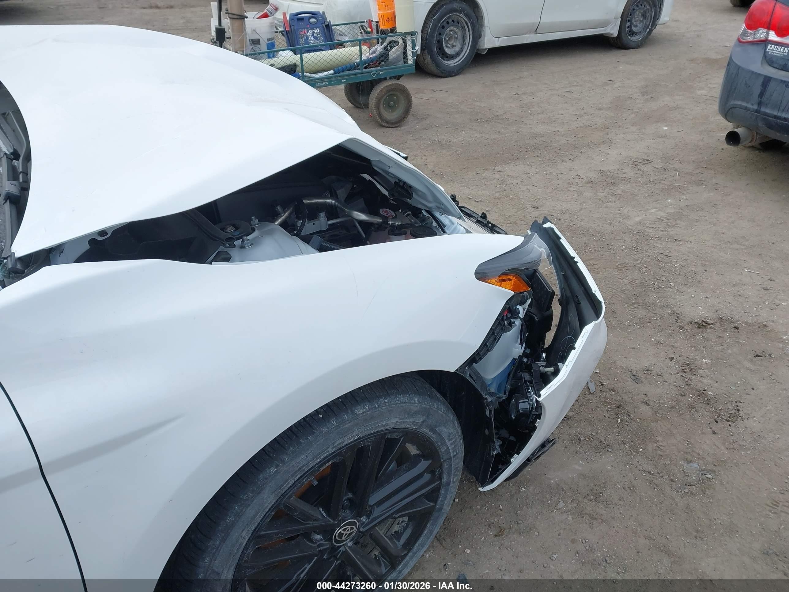 2025 Toyota Camry Se White vin: 4T1DAACK9SU145451