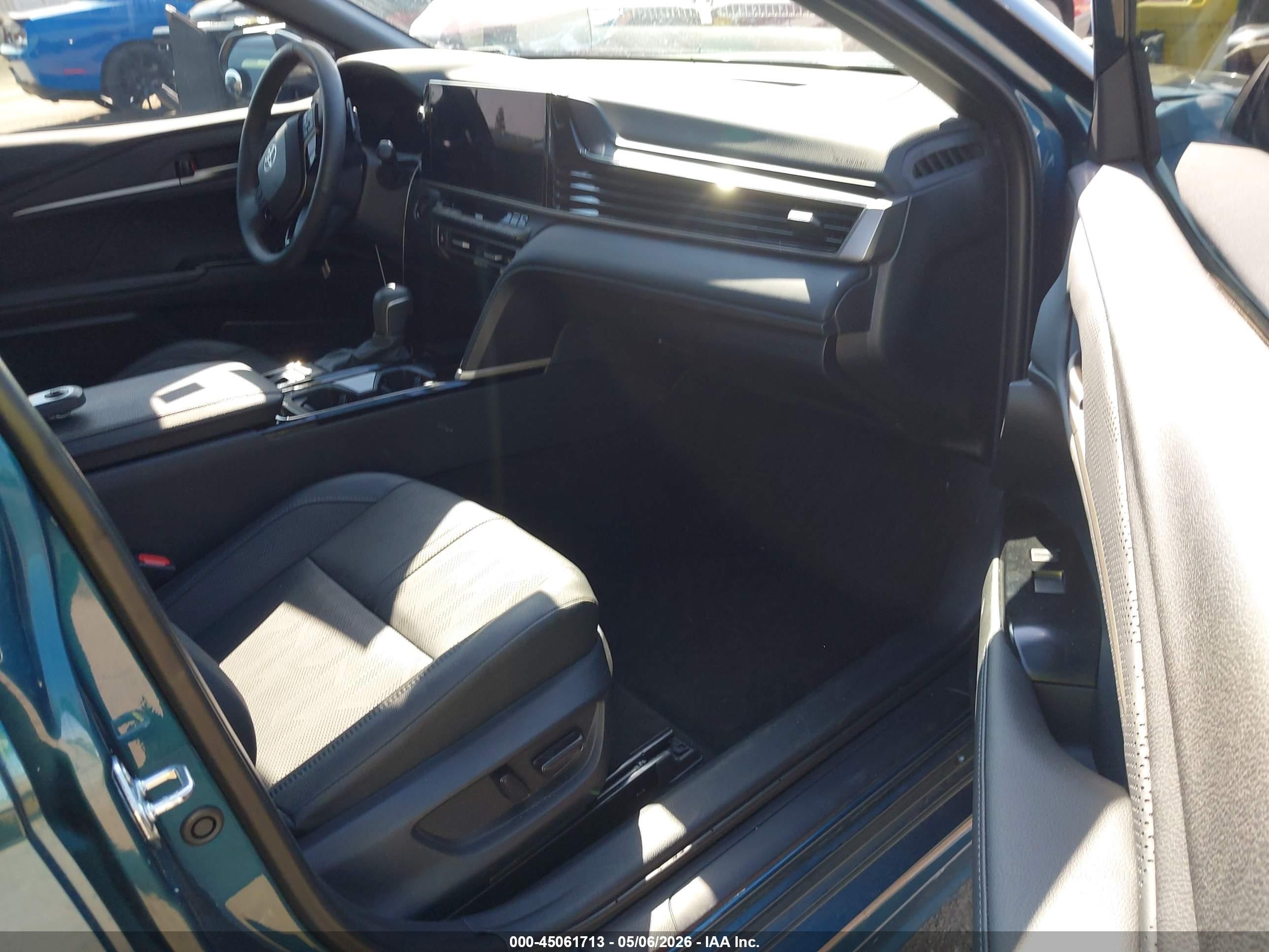 2025 Toyota Camry Xse Бирюзовый vin: 4T1DAACK9SU165991