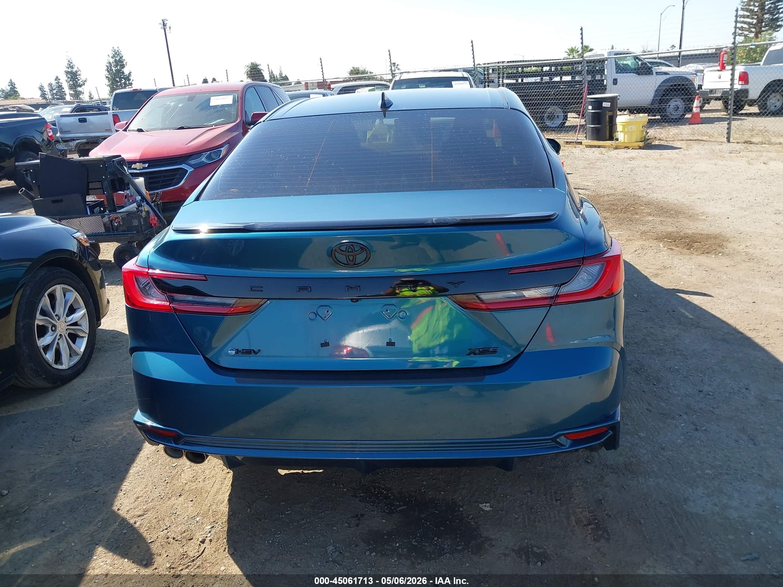 2025 Toyota Camry Xse Бирюзовый vin: 4T1DAACK9SU165991