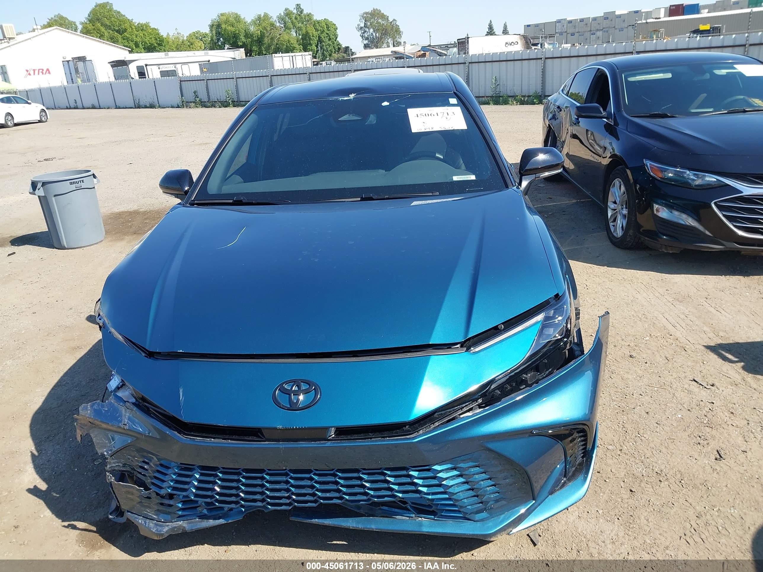 2025 Toyota Camry Xse Бирюзовый vin: 4T1DAACK9SU165991