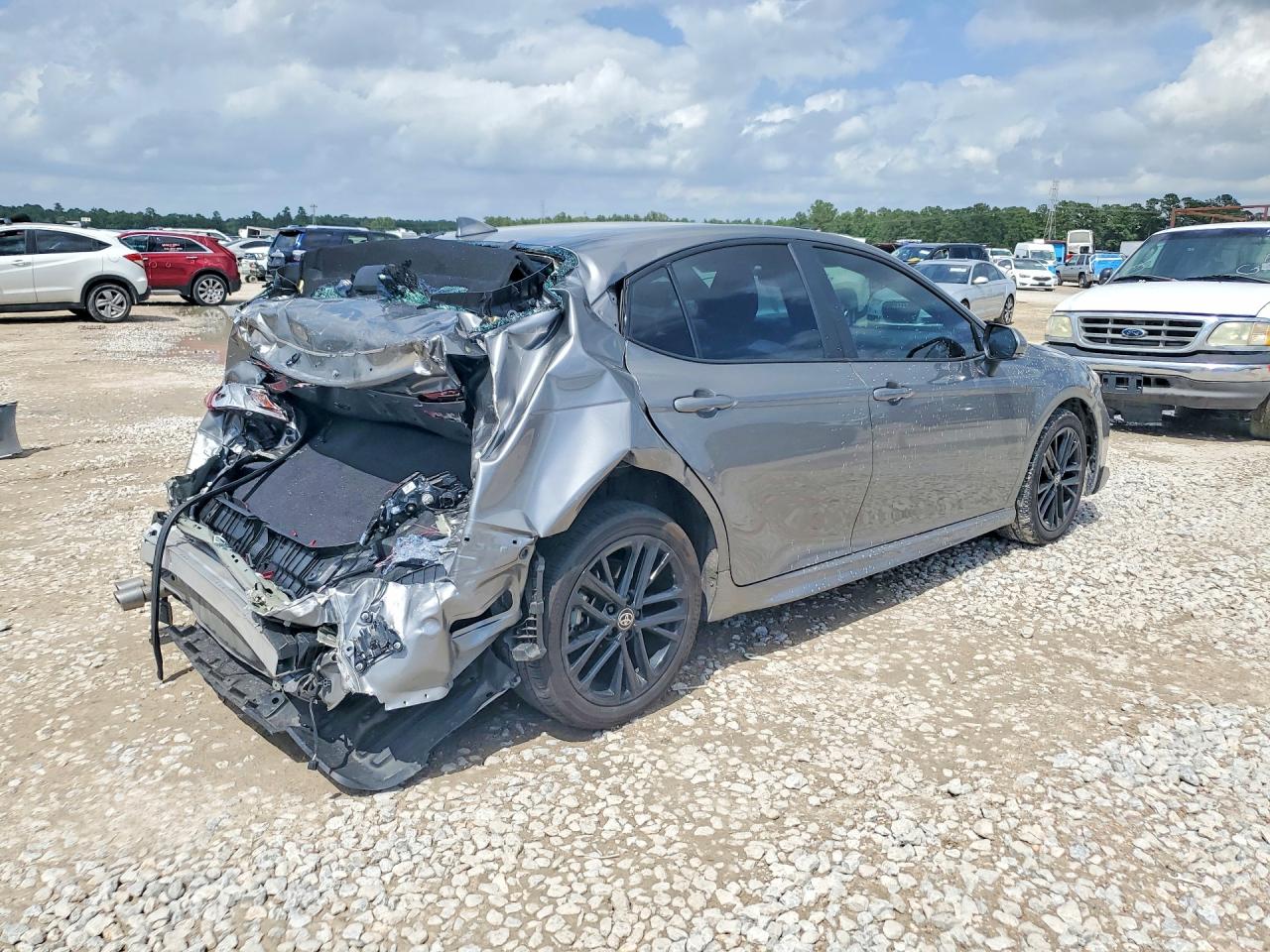 2025 Toyota Camry Se Серый vin: 4T1DAACK9SU532100