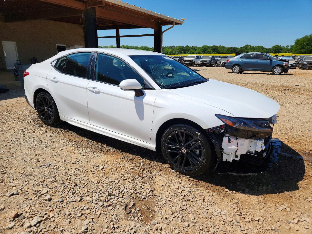 2025 Toyota Camry Se Белый vin: 4T1DAACK9SU646291