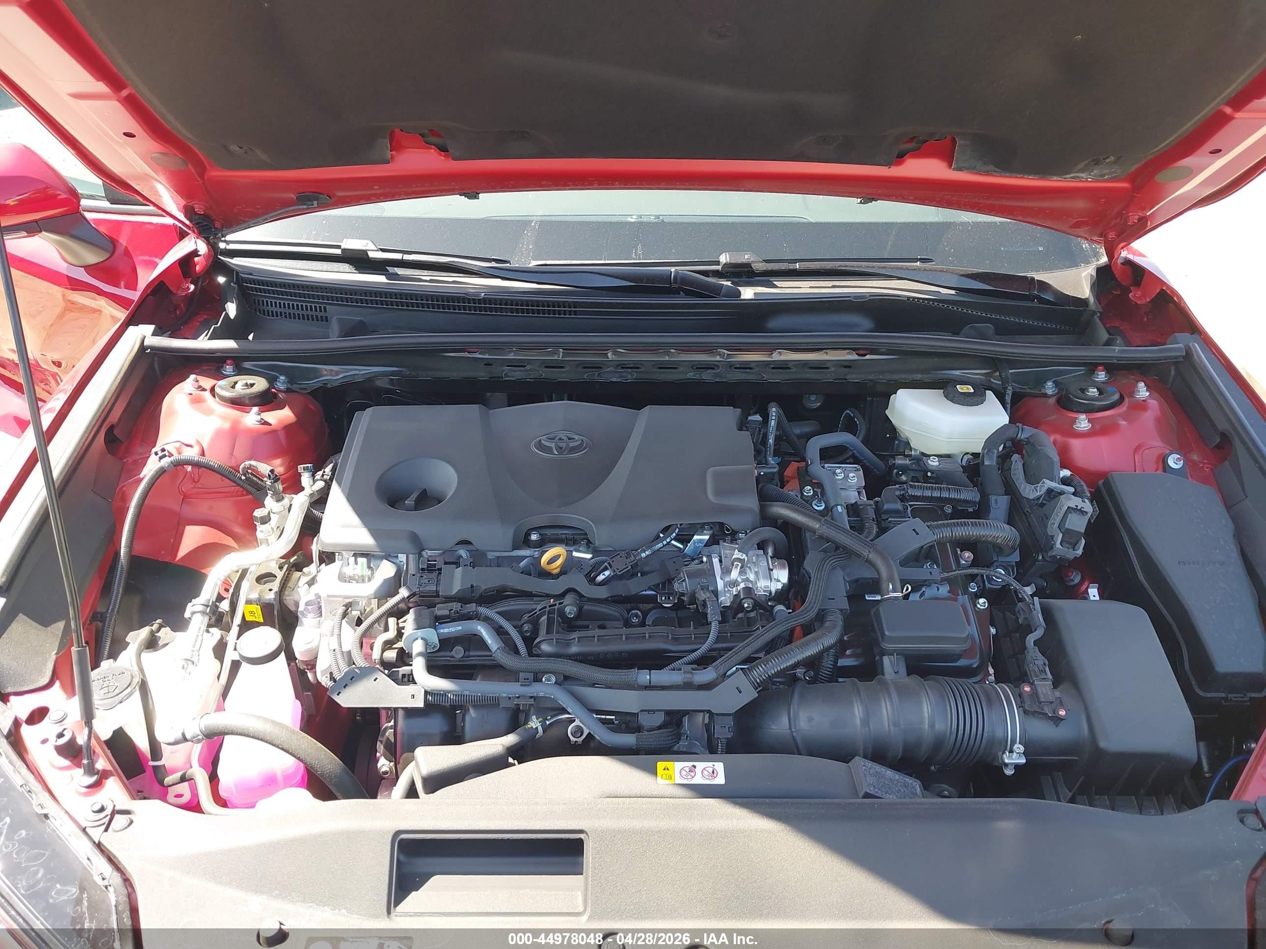 2026 Toyota Camry Se Red vin: 4T1DAACK9TU224667