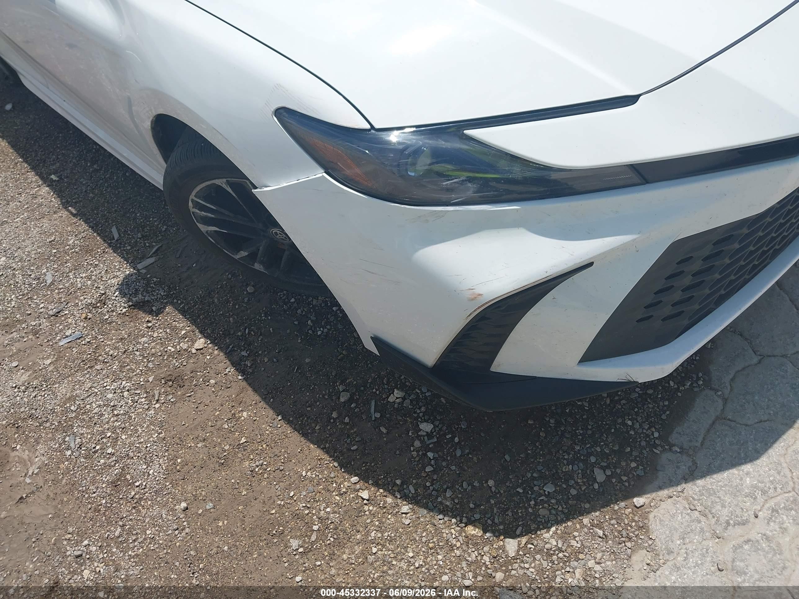 2026 Toyota Camry Se Белый vin: 4T1DAACK9TU246152