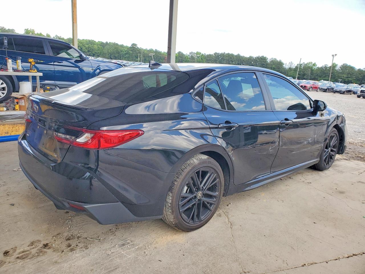 2025 Toyota Camry Se Черный vin: 4T1DAACKXSU018658