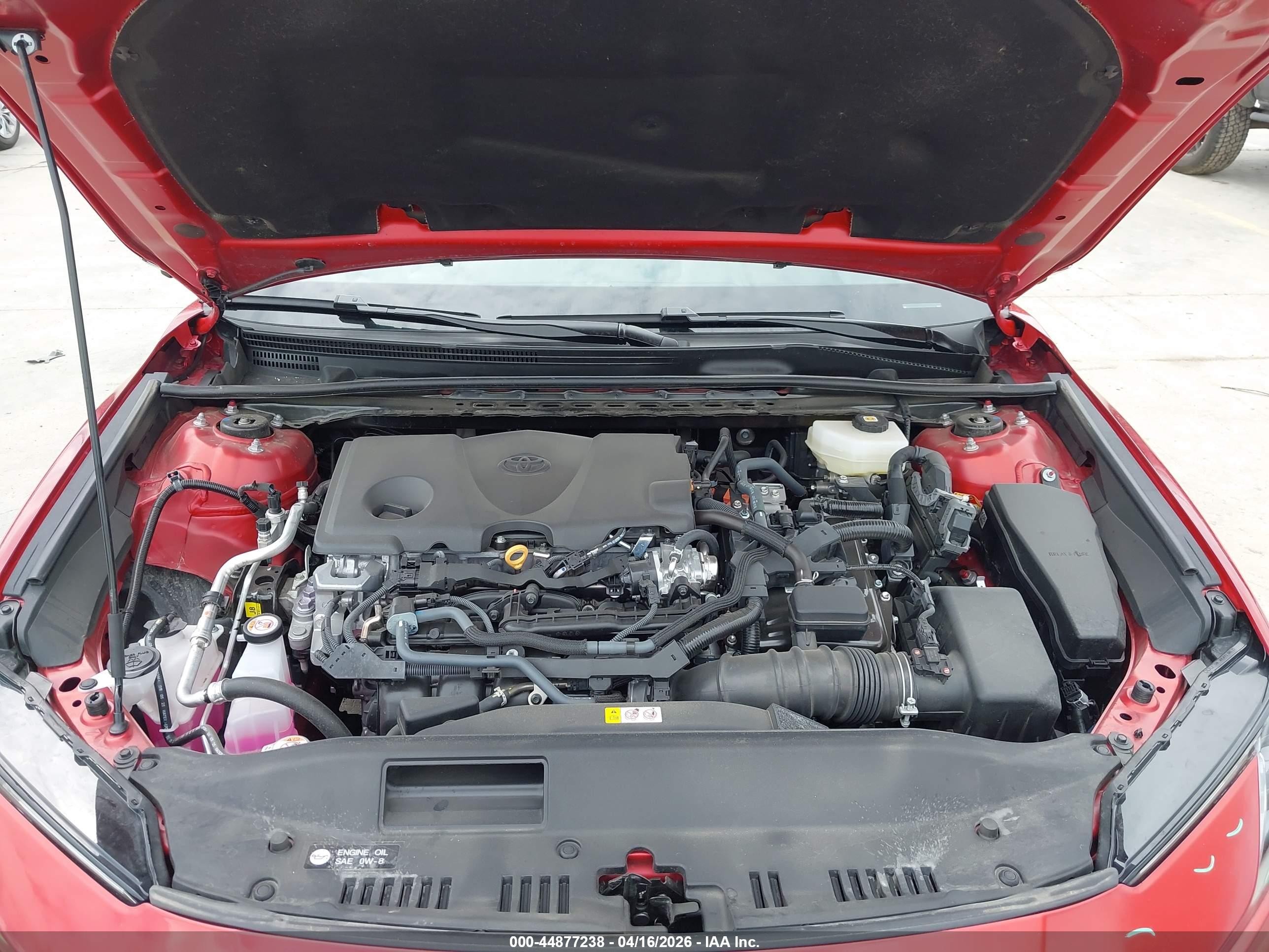 2026 Toyota Camry Xse Red vin: 4T1DAACKXTU235127